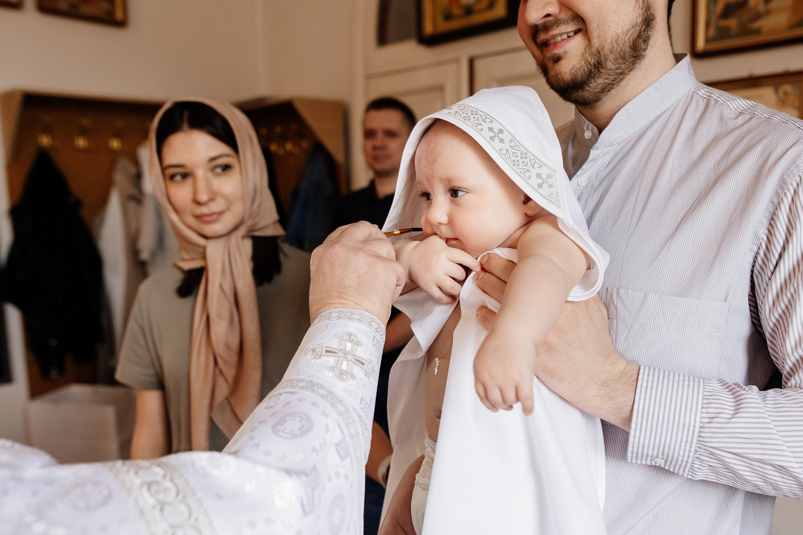 Крещение Артемия. Свадебный и семейный фотограф Екатерина Иванова