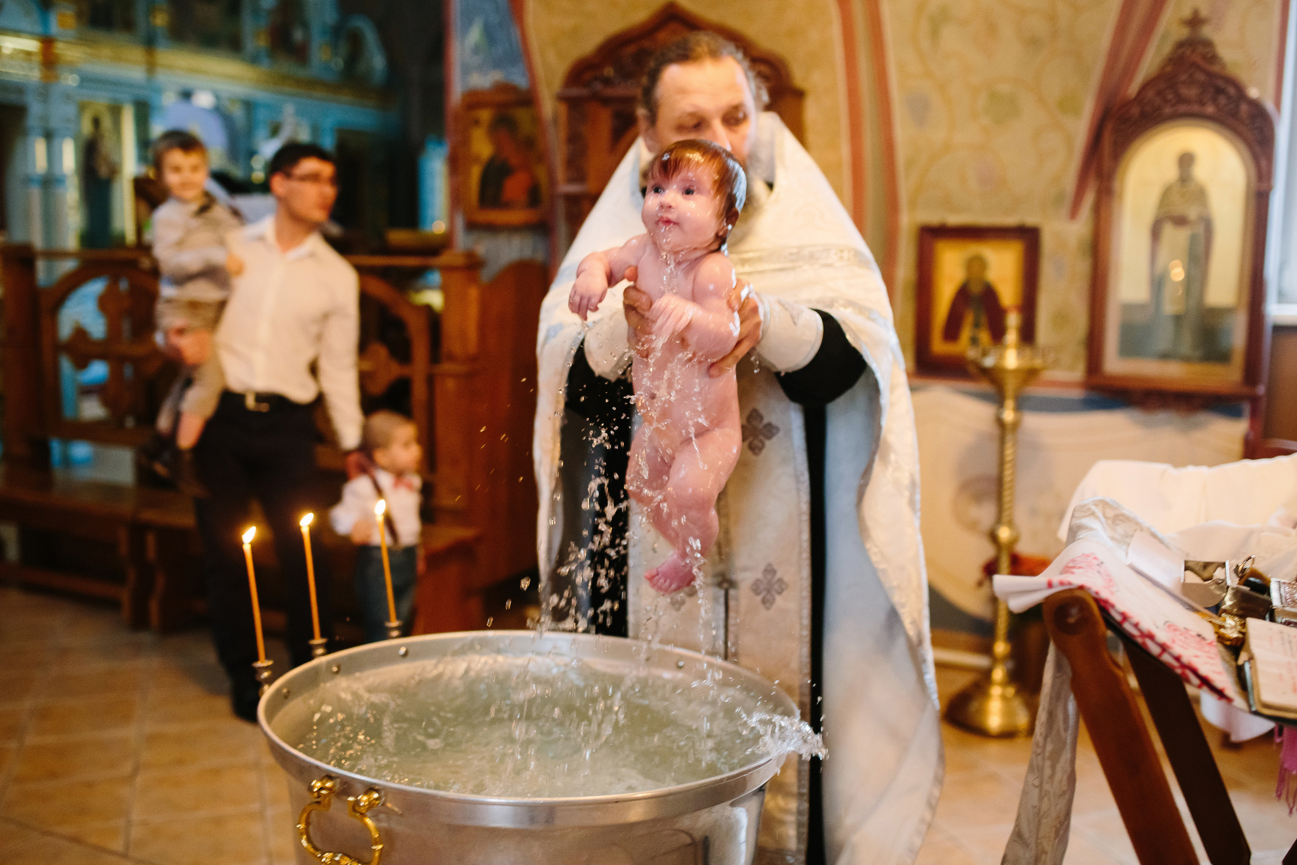 Крещение Стефании. Свадебный и семейный фотограф Екатерина Иванова