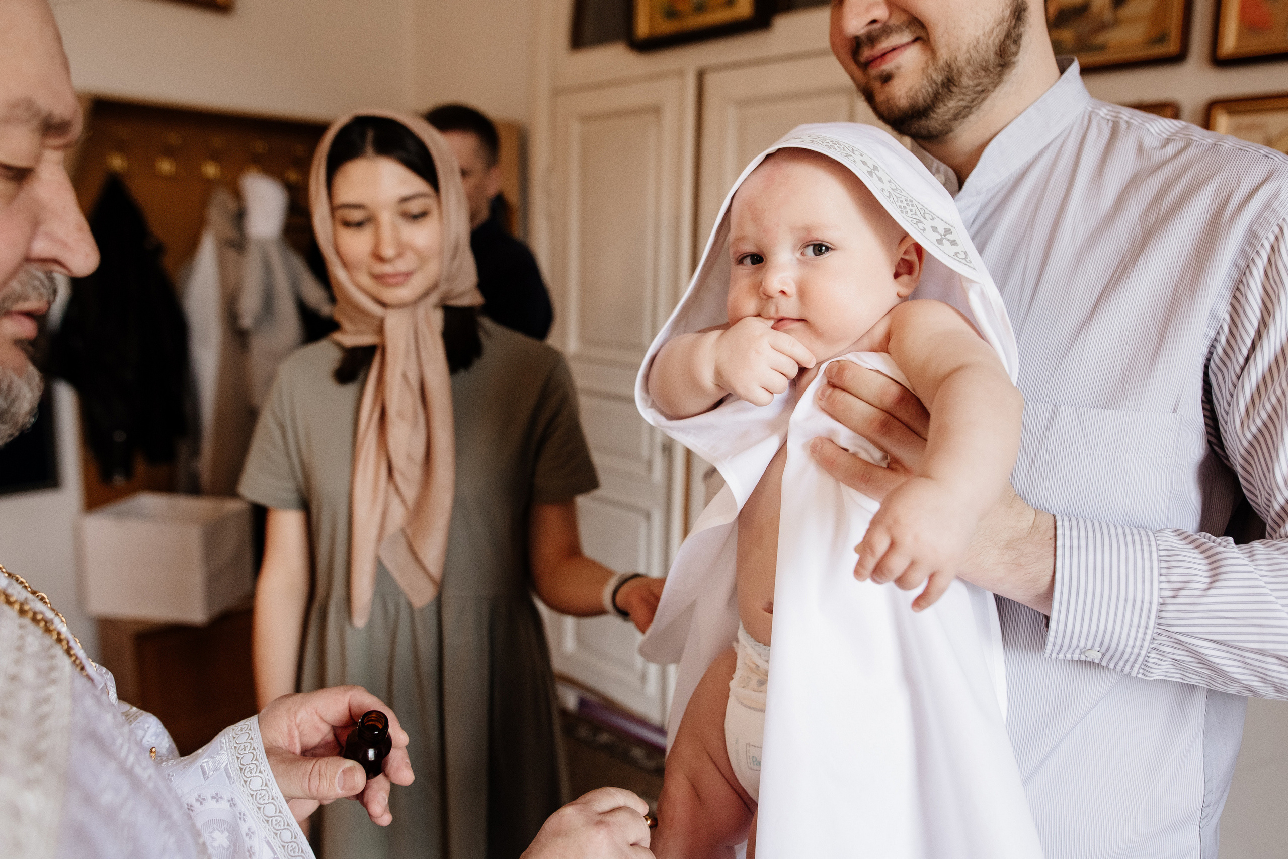 Крещение Артемия. Свадебный и семейный фотограф Екатерина Иванова