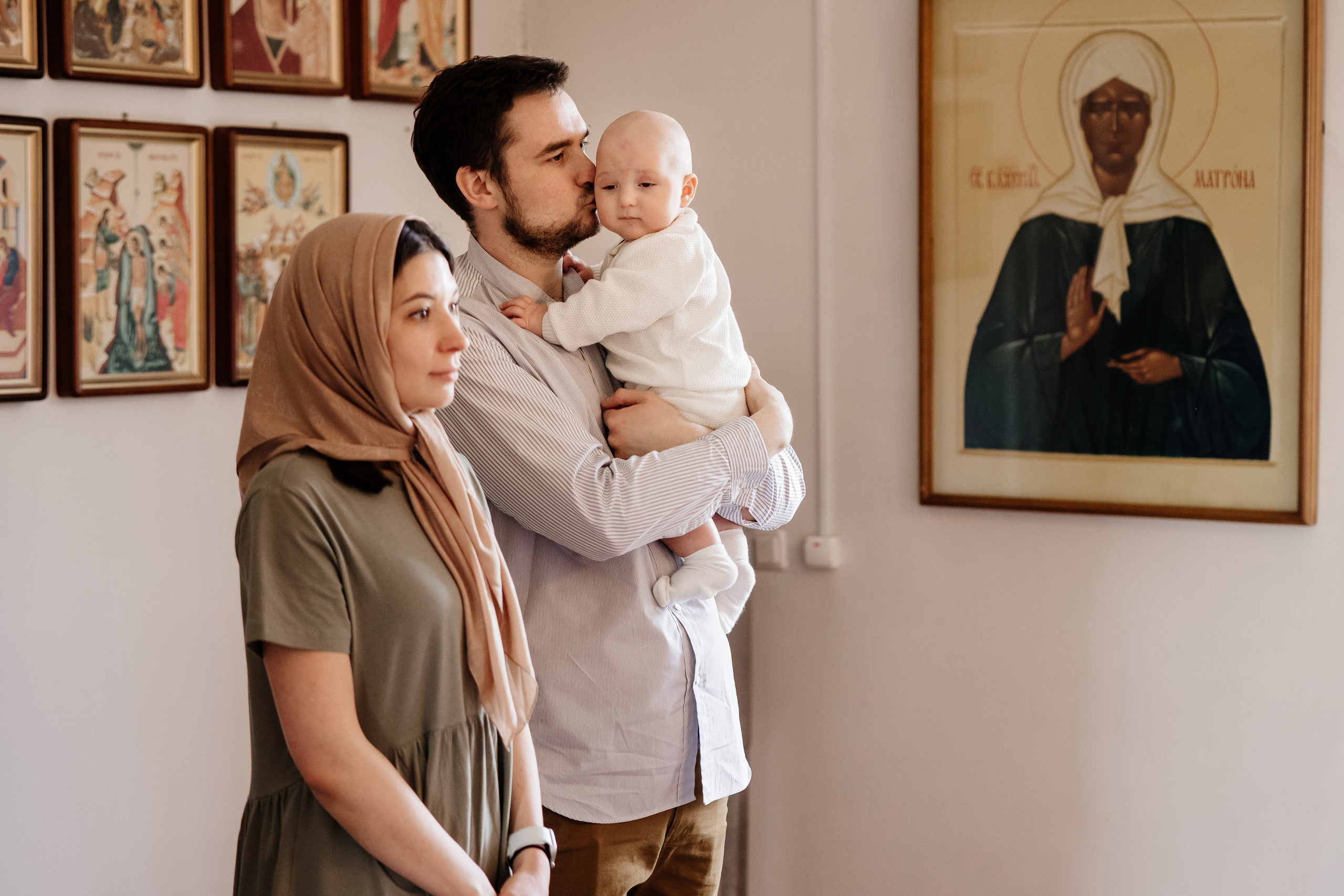 Крещение Артемия. Свадебный и семейный фотограф Екатерина Иванова