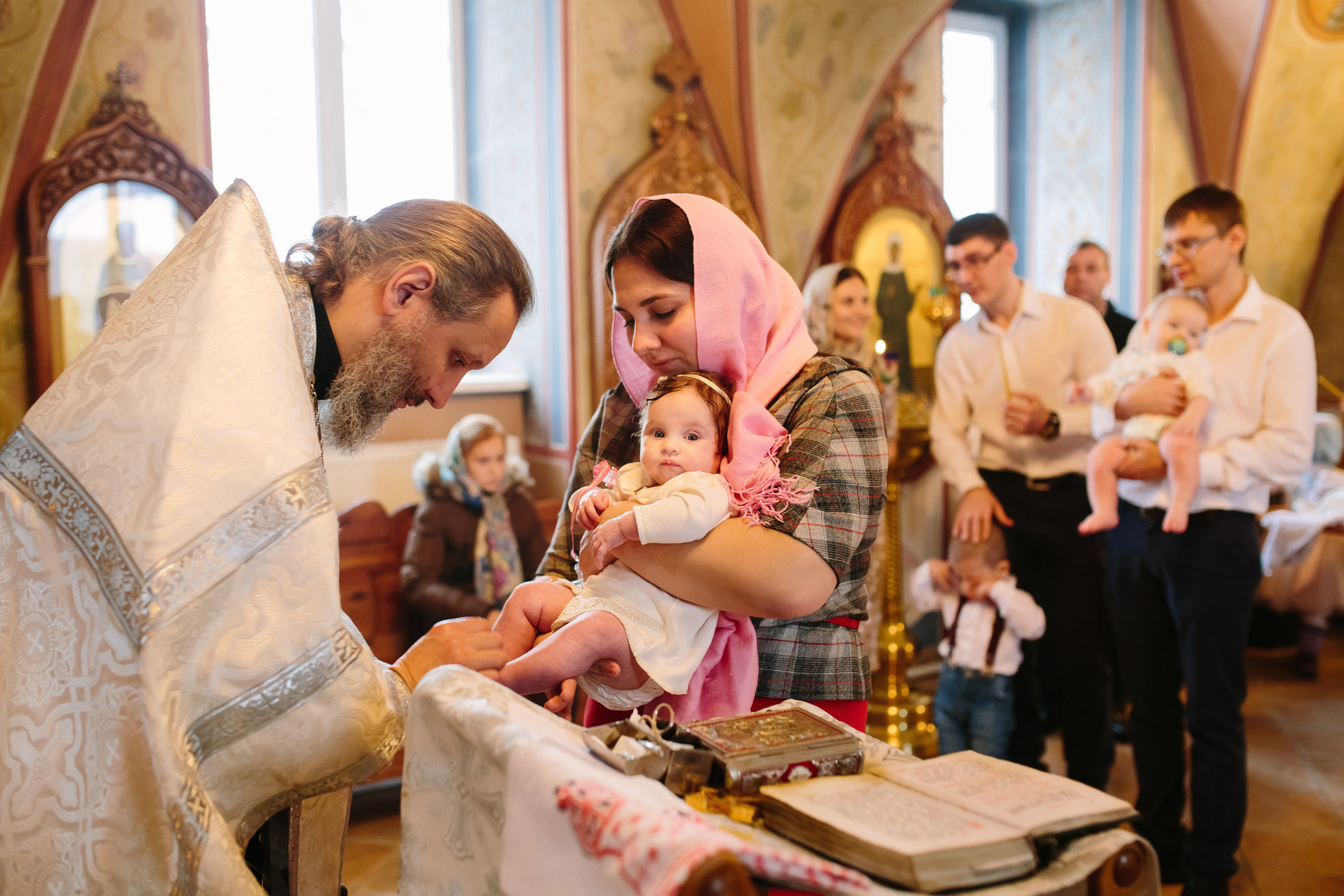 Крещение Стефании. Свадебный и семейный фотограф Екатерина Иванова