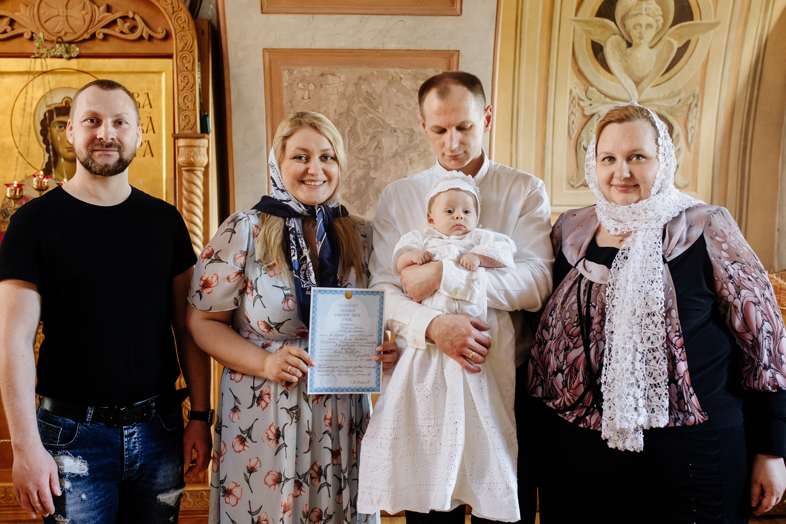 Крещение Варвары. Свадебный и семейный фотограф Екатерина Иванова