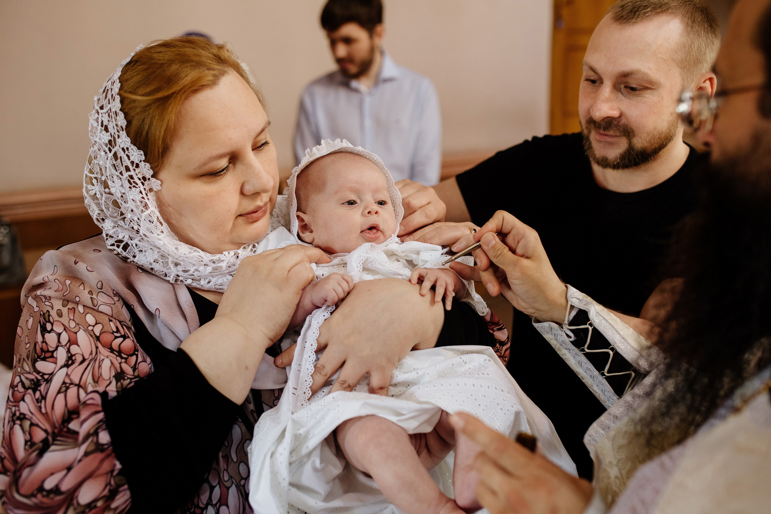 Крещение Варвары. Свадебный и семейный фотограф Екатерина Иванова