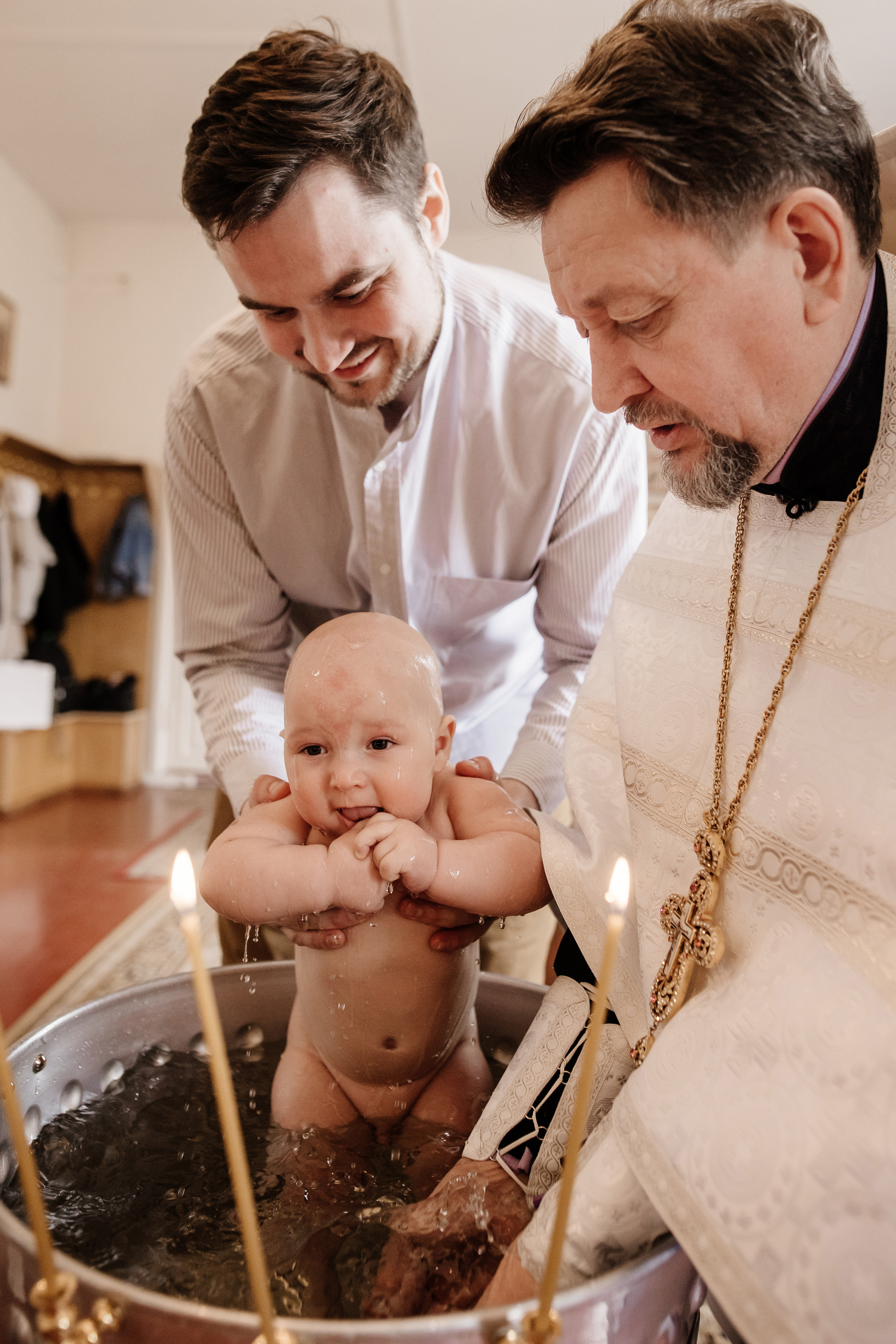 Крещение Артемия. Свадебный и семейный фотограф Екатерина Иванова