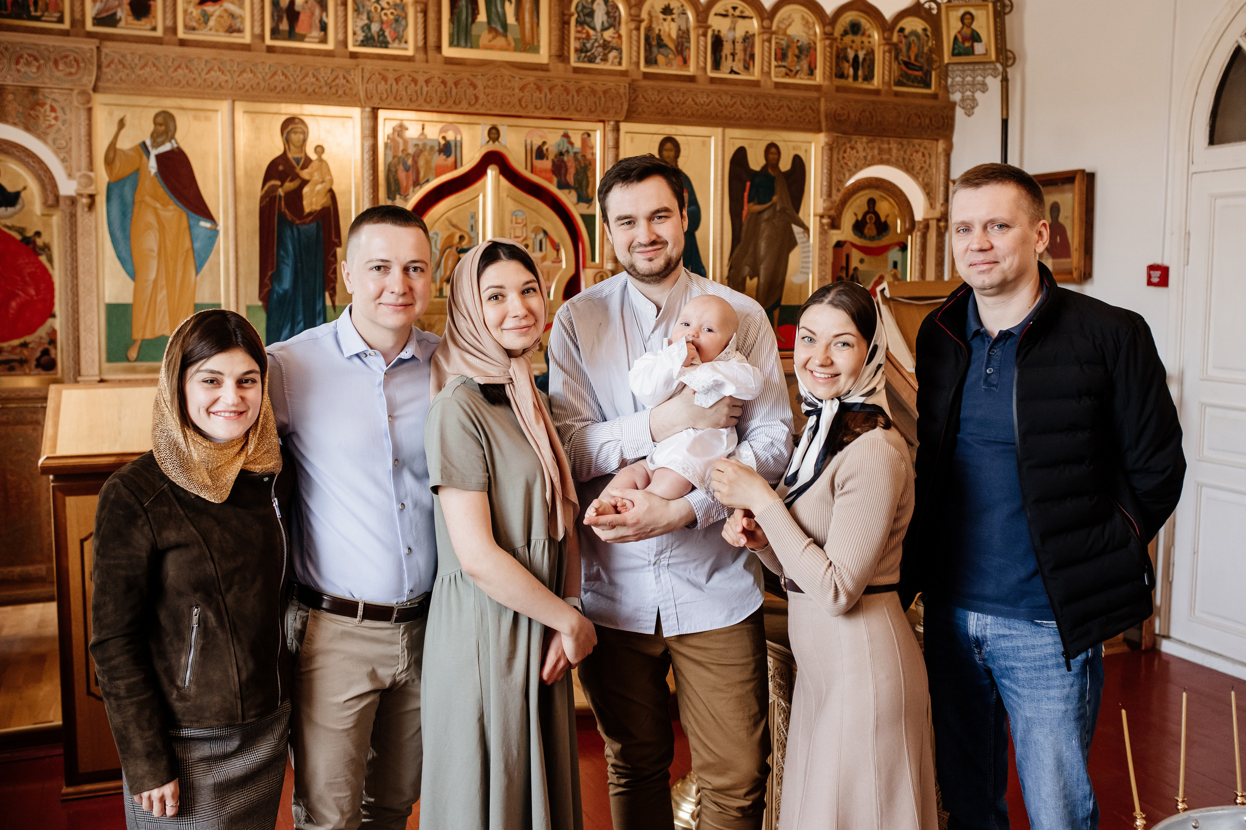 Крещение Артемия. Свадебный и семейный фотограф Екатерина Иванова