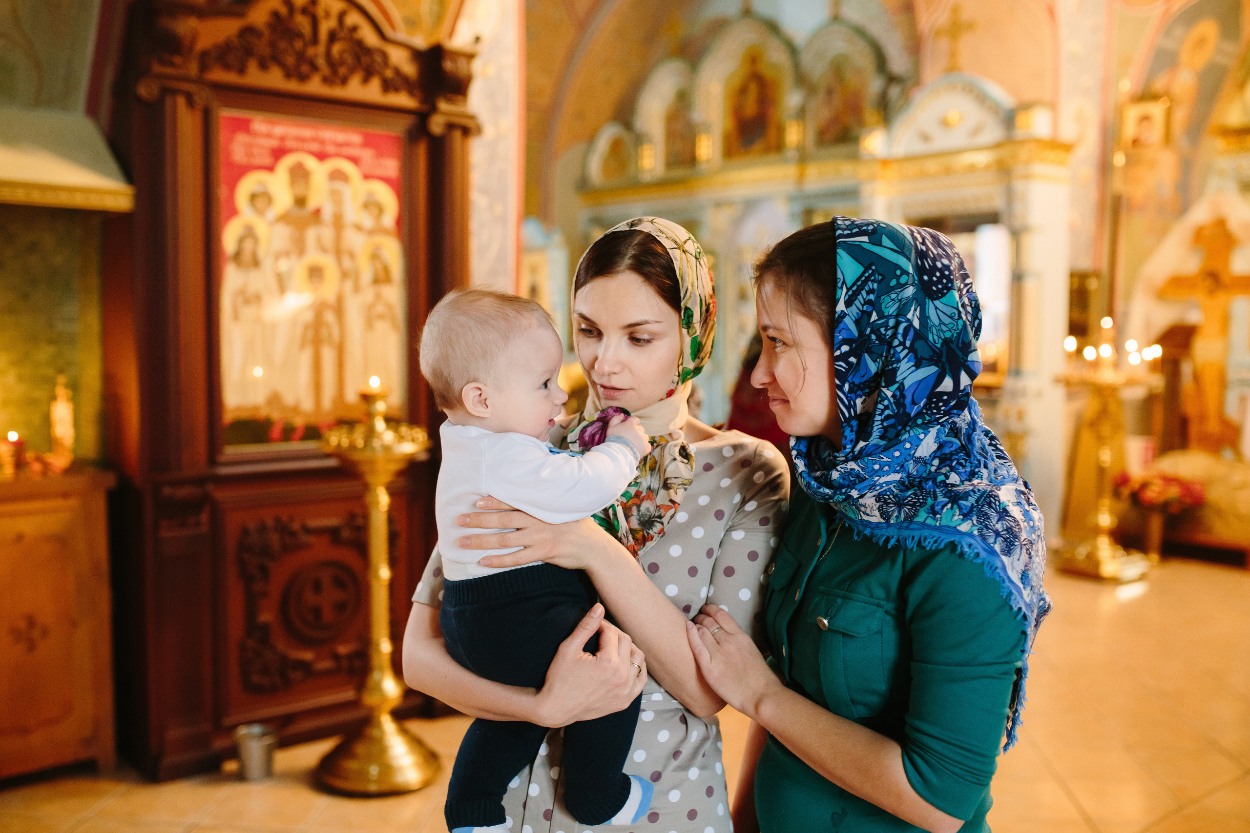 Крещение Стефании. Свадебный и семейный фотограф Екатерина Иванова