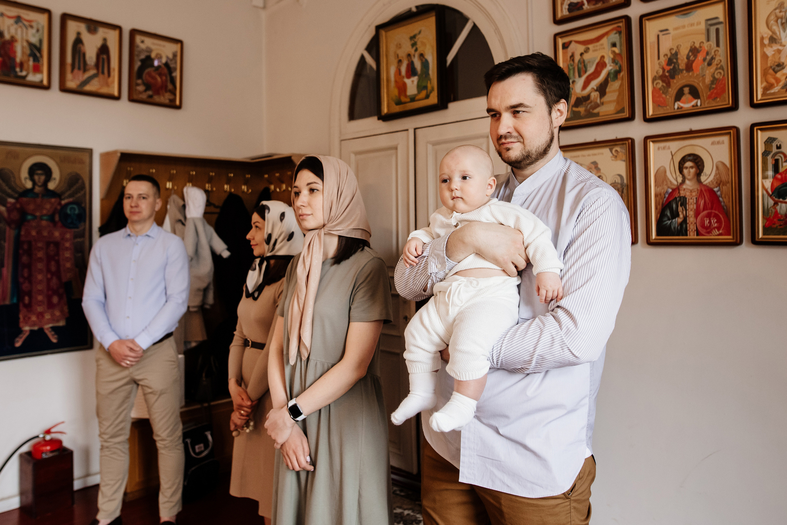Крещение Артемия. Свадебный и семейный фотограф Екатерина Иванова