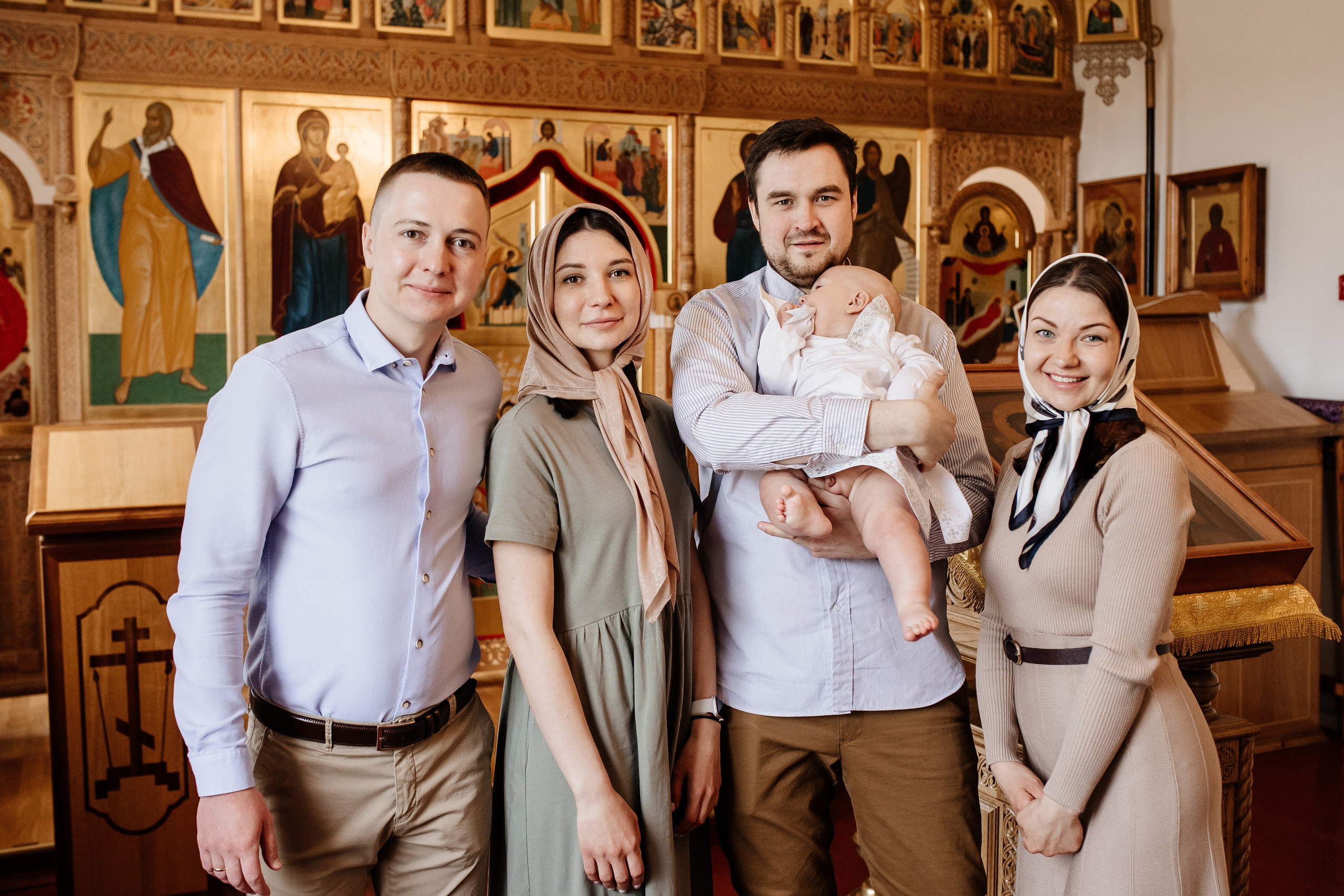 Крещение Артемия. Свадебный и семейный фотограф Екатерина Иванова