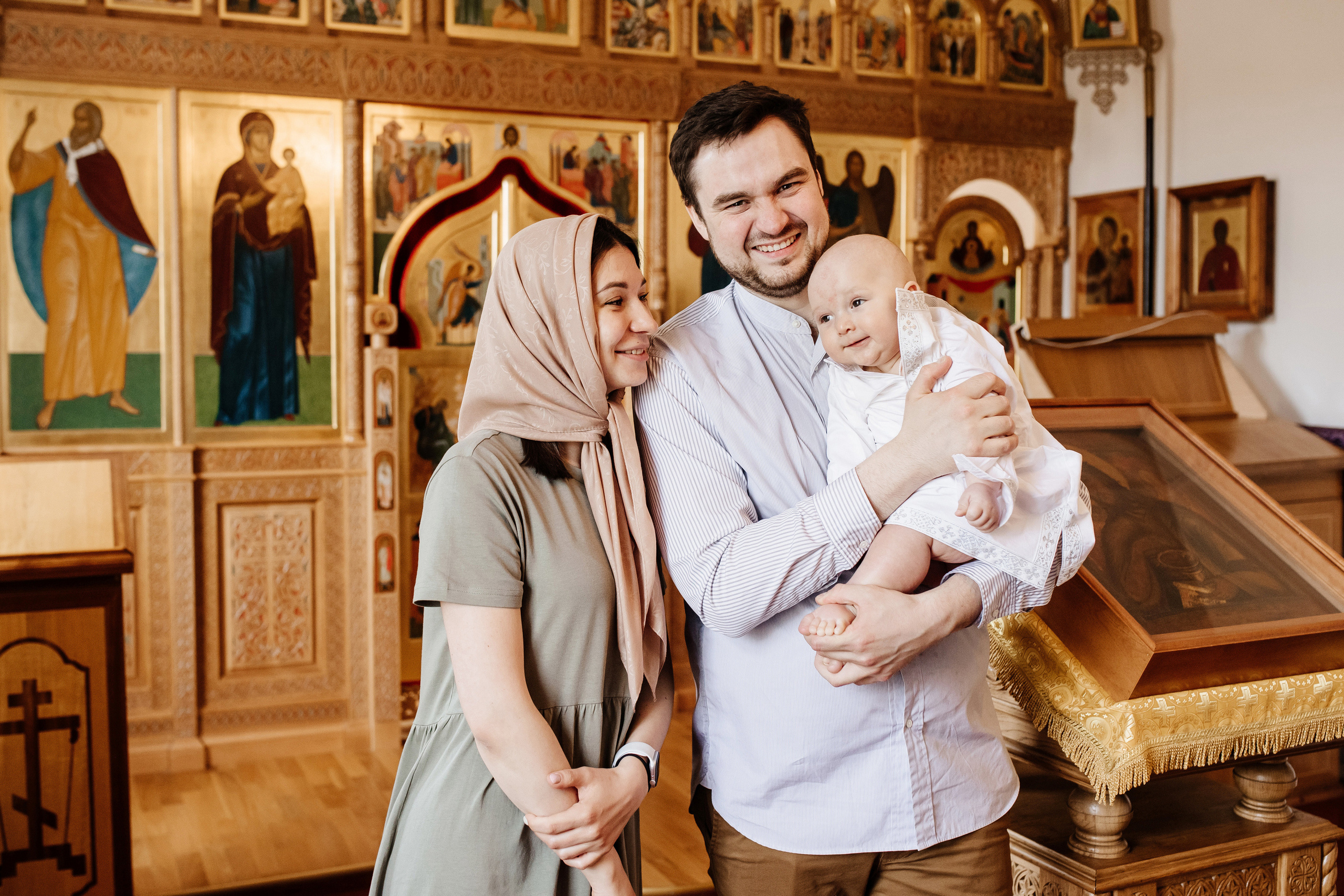 Крещение Артемия. Свадебный и семейный фотограф Екатерина Иванова