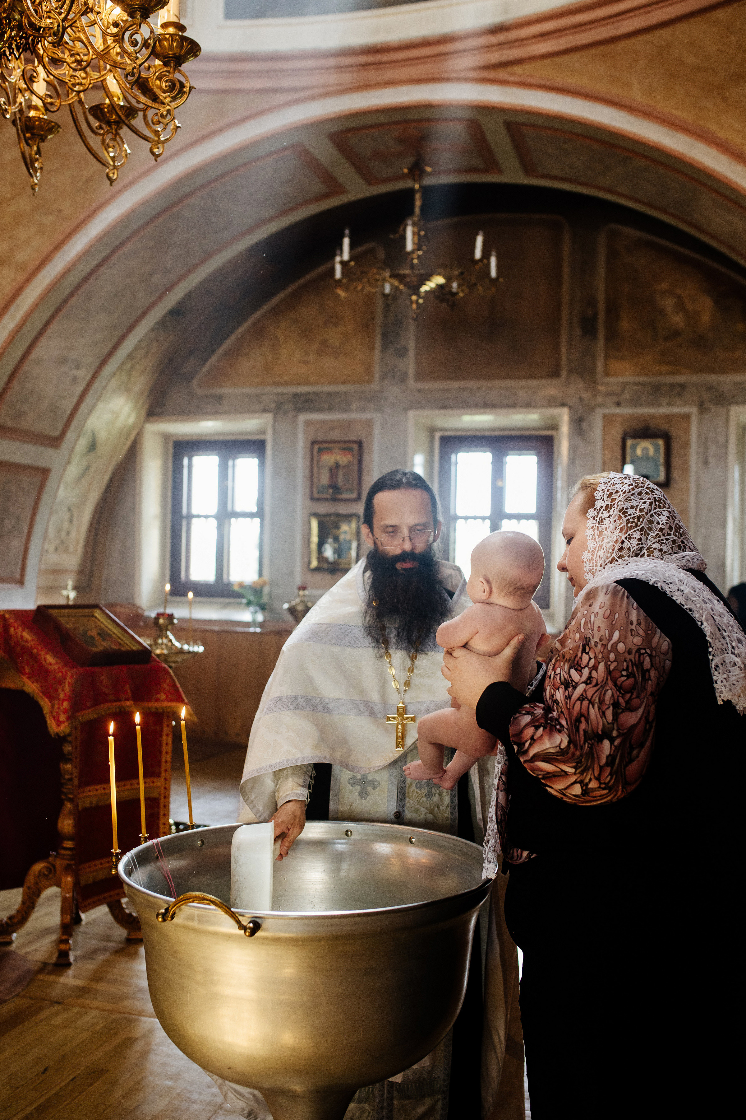 Крещение Варвары. Свадебный и семейный фотограф Екатерина Иванова