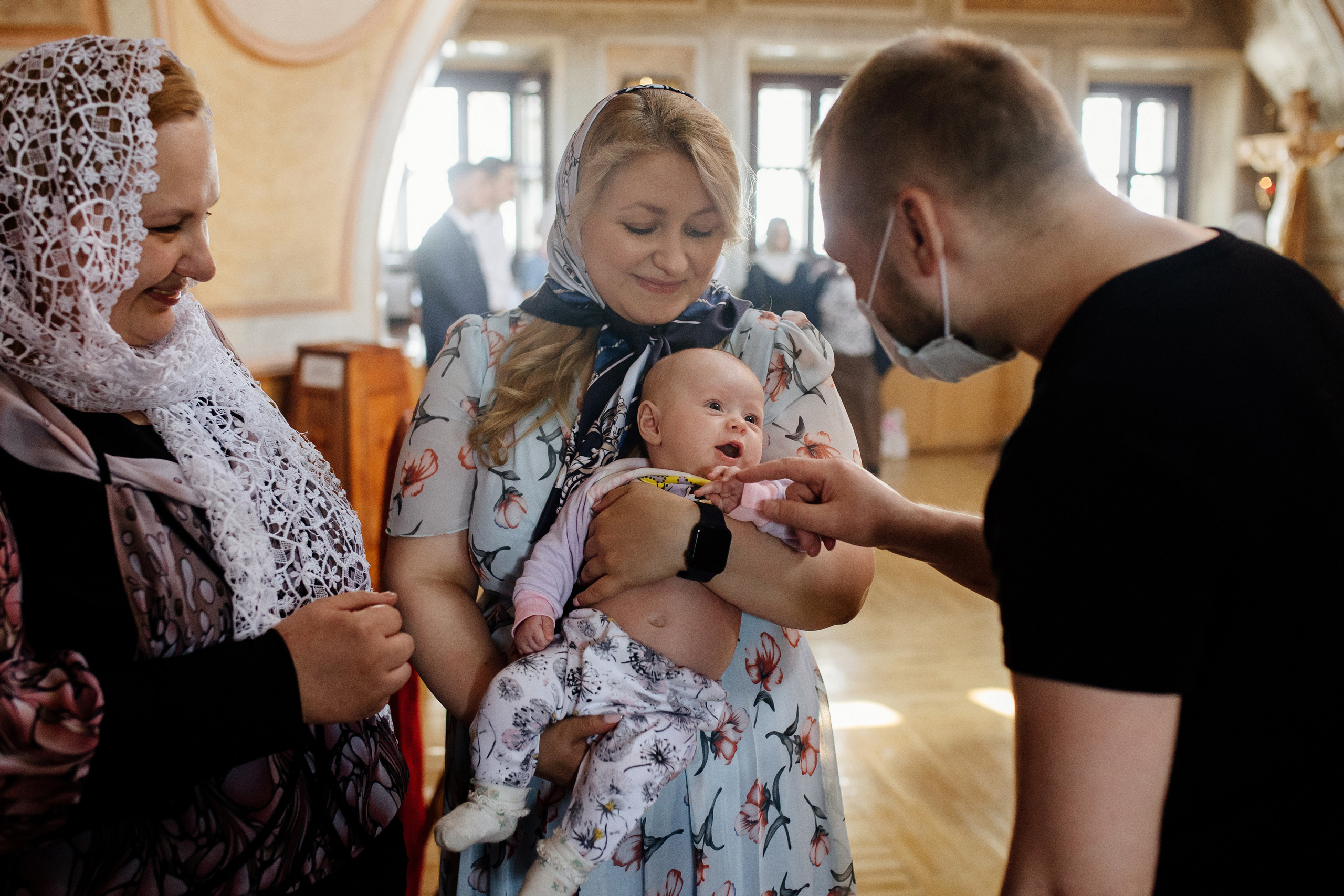 Крещение Варвары. Свадебный и семейный фотограф Екатерина Иванова