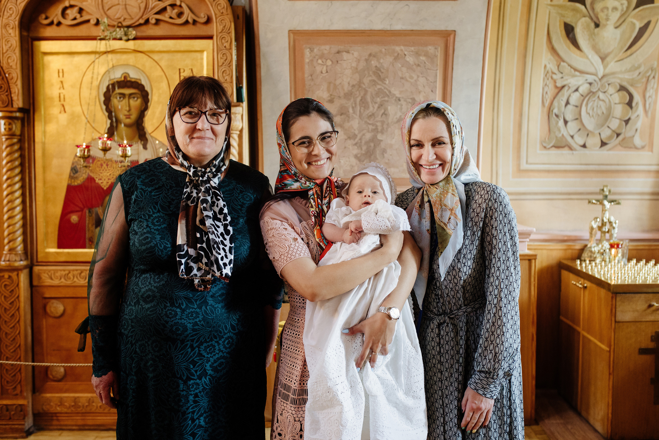 Крещение Варвары. Свадебный и семейный фотограф Екатерина Иванова