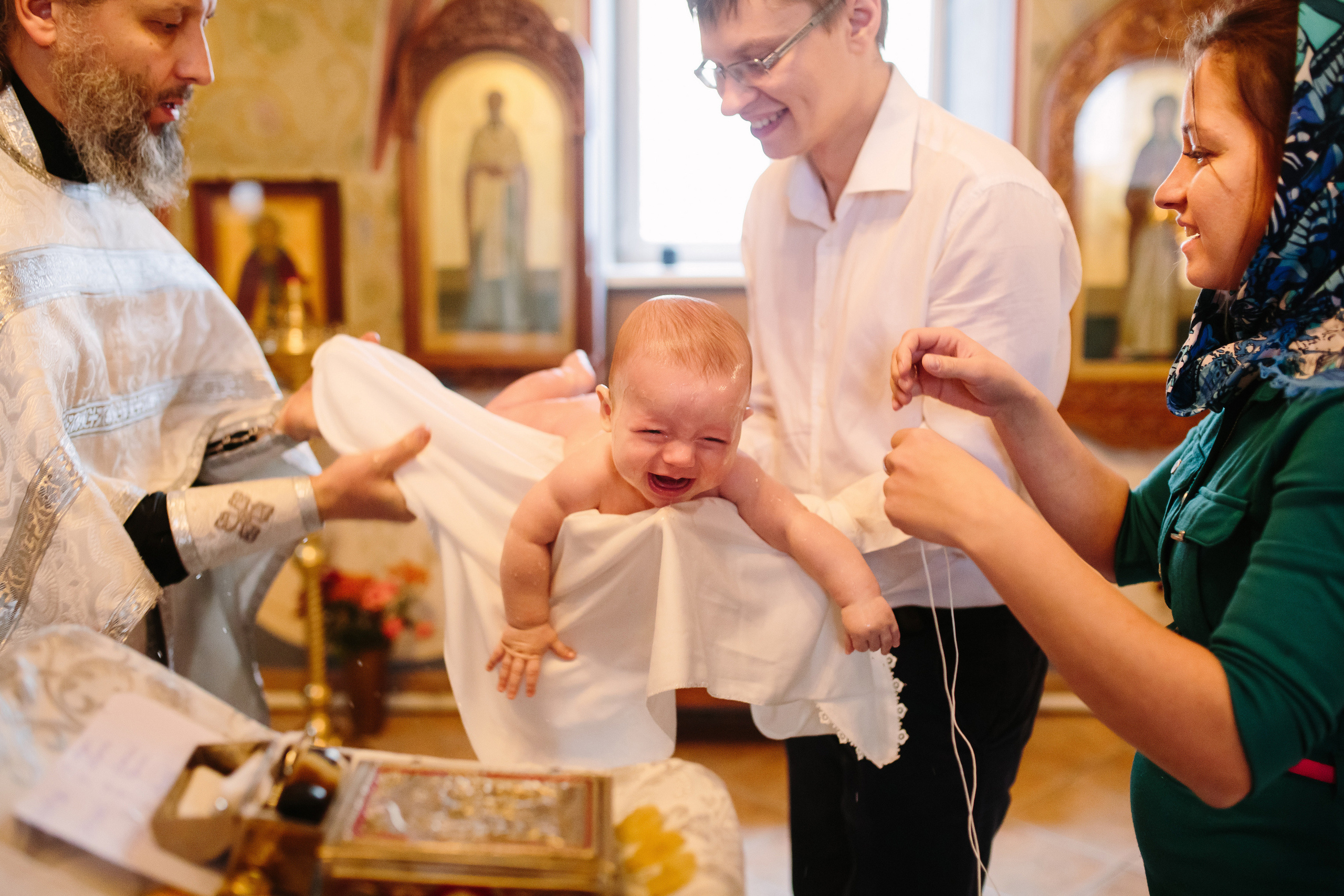 Крещение Стефании. Свадебный и семейный фотограф Екатерина Иванова