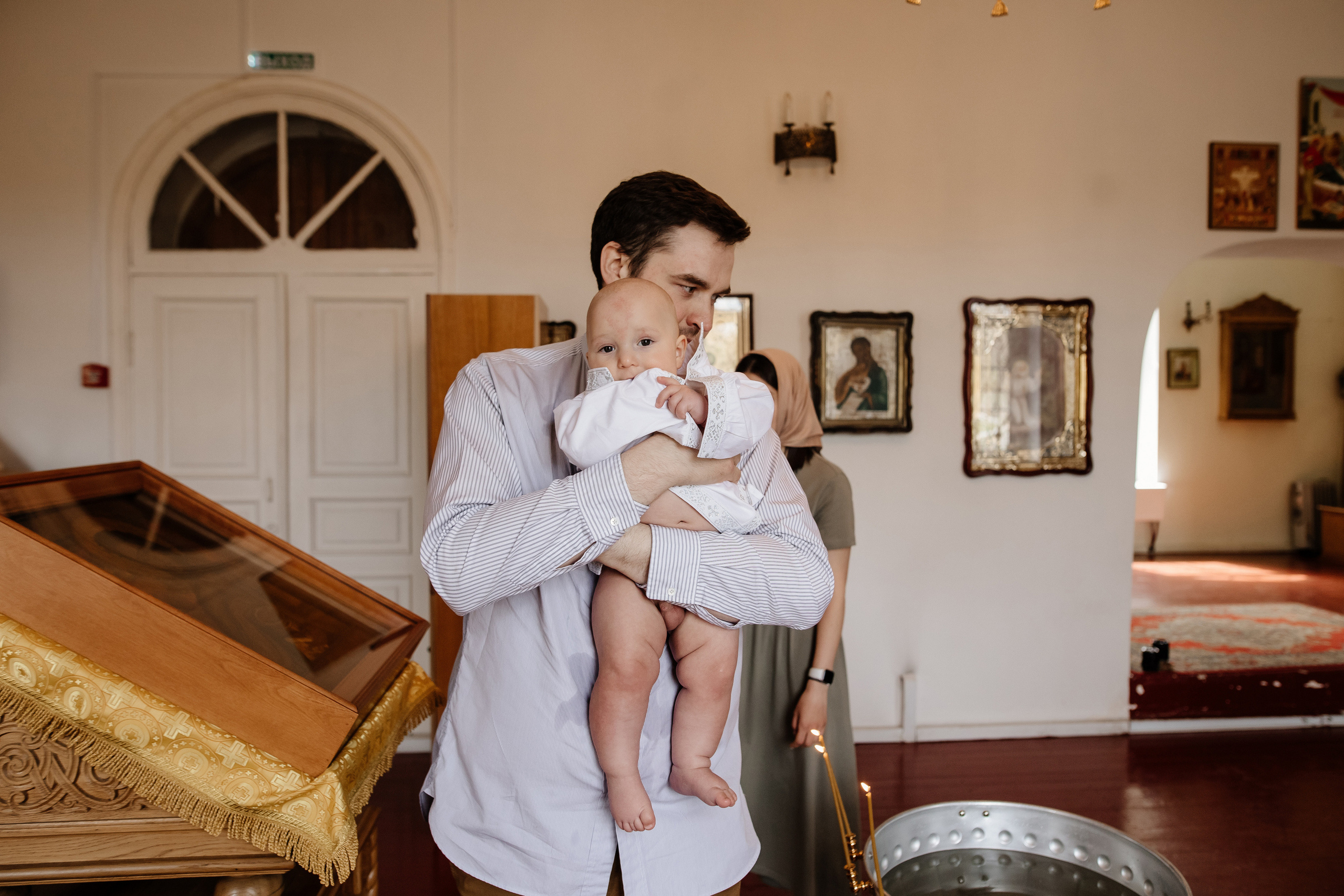 Крещение Артемия. Свадебный и семейный фотограф Екатерина Иванова