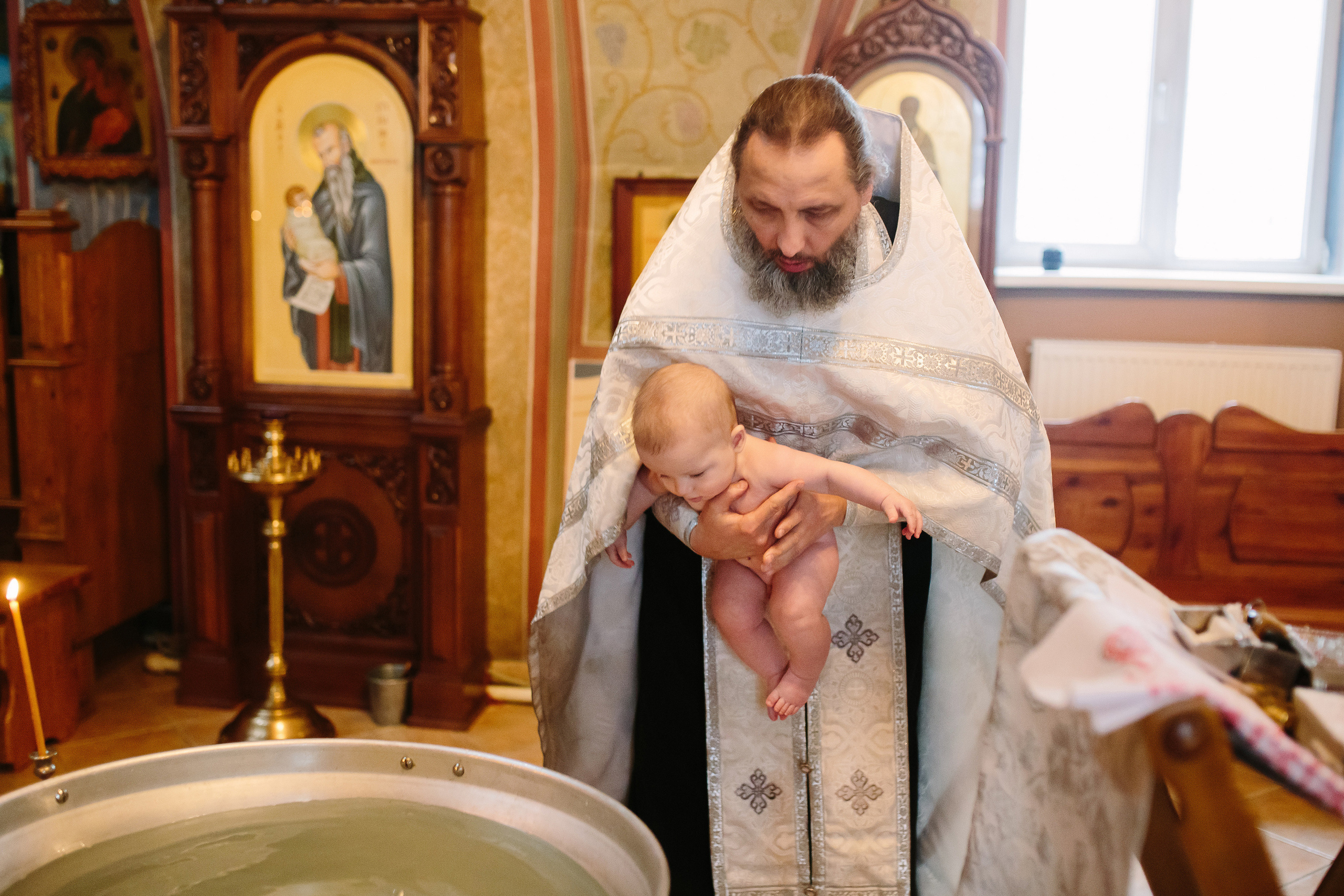 Крещение Стефании. Свадебный и семейный фотограф Екатерина Иванова