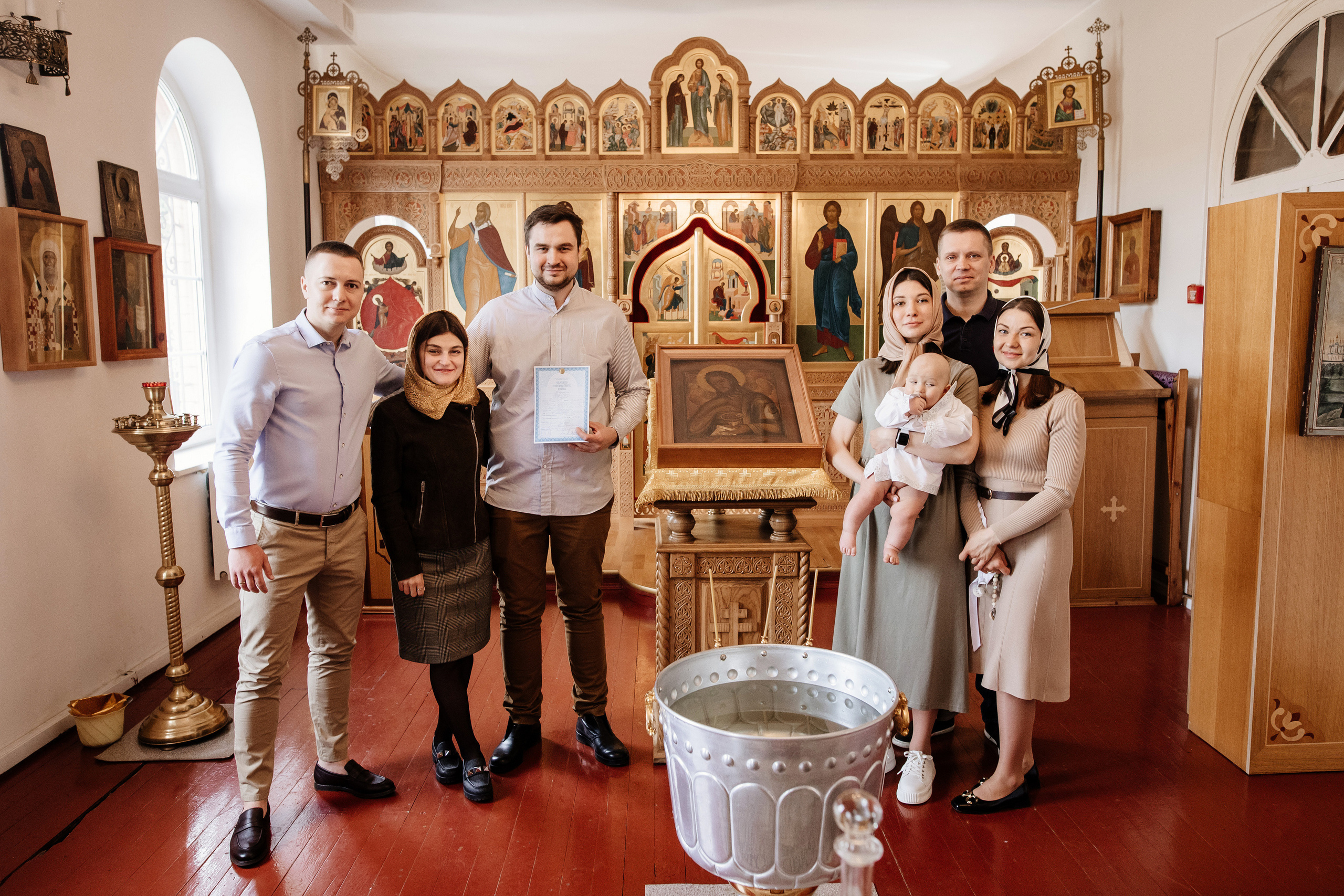 Крещение Артемия. Свадебный и семейный фотограф Екатерина Иванова
