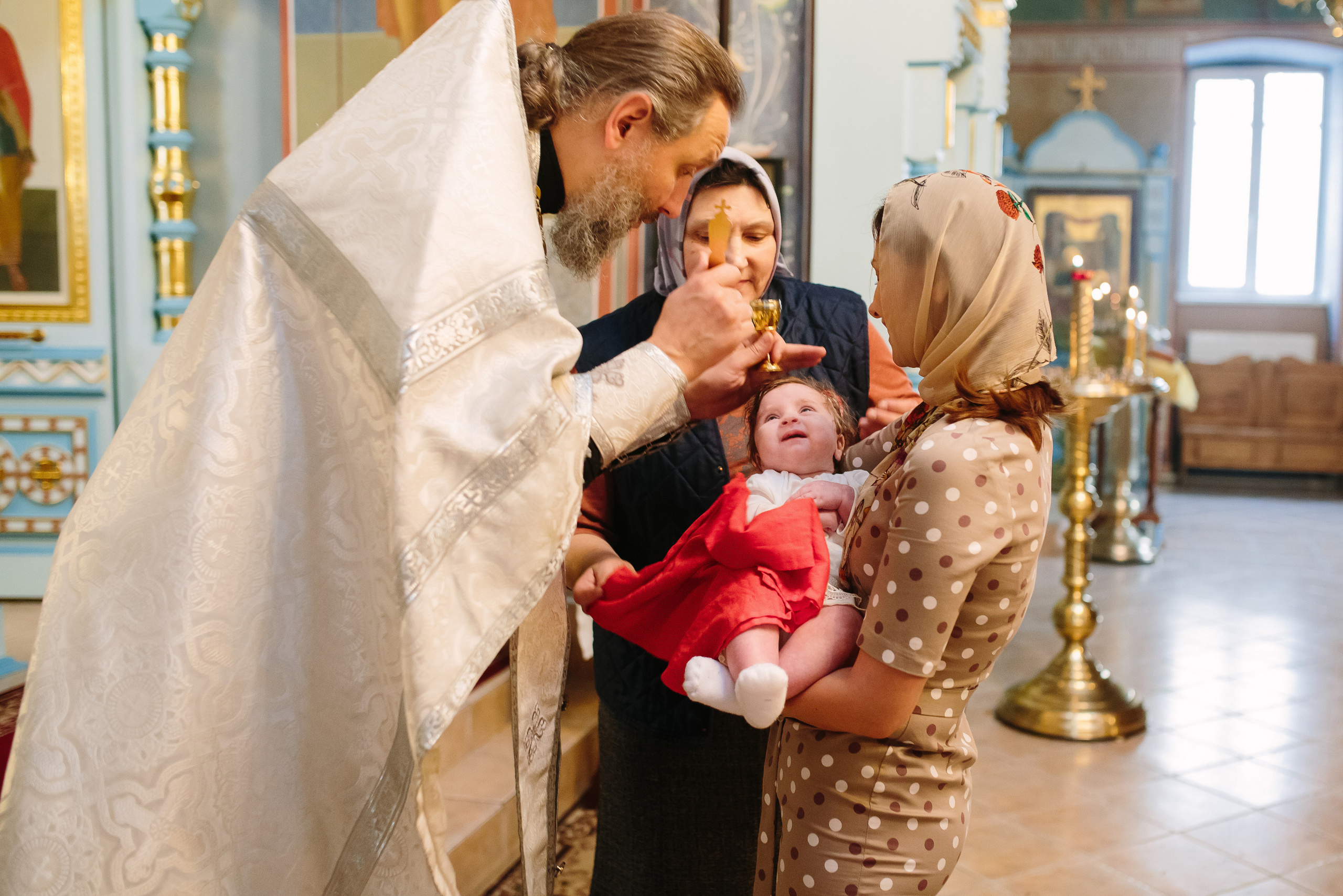 Крещение Стефании. Свадебный и семейный фотограф Екатерина Иванова