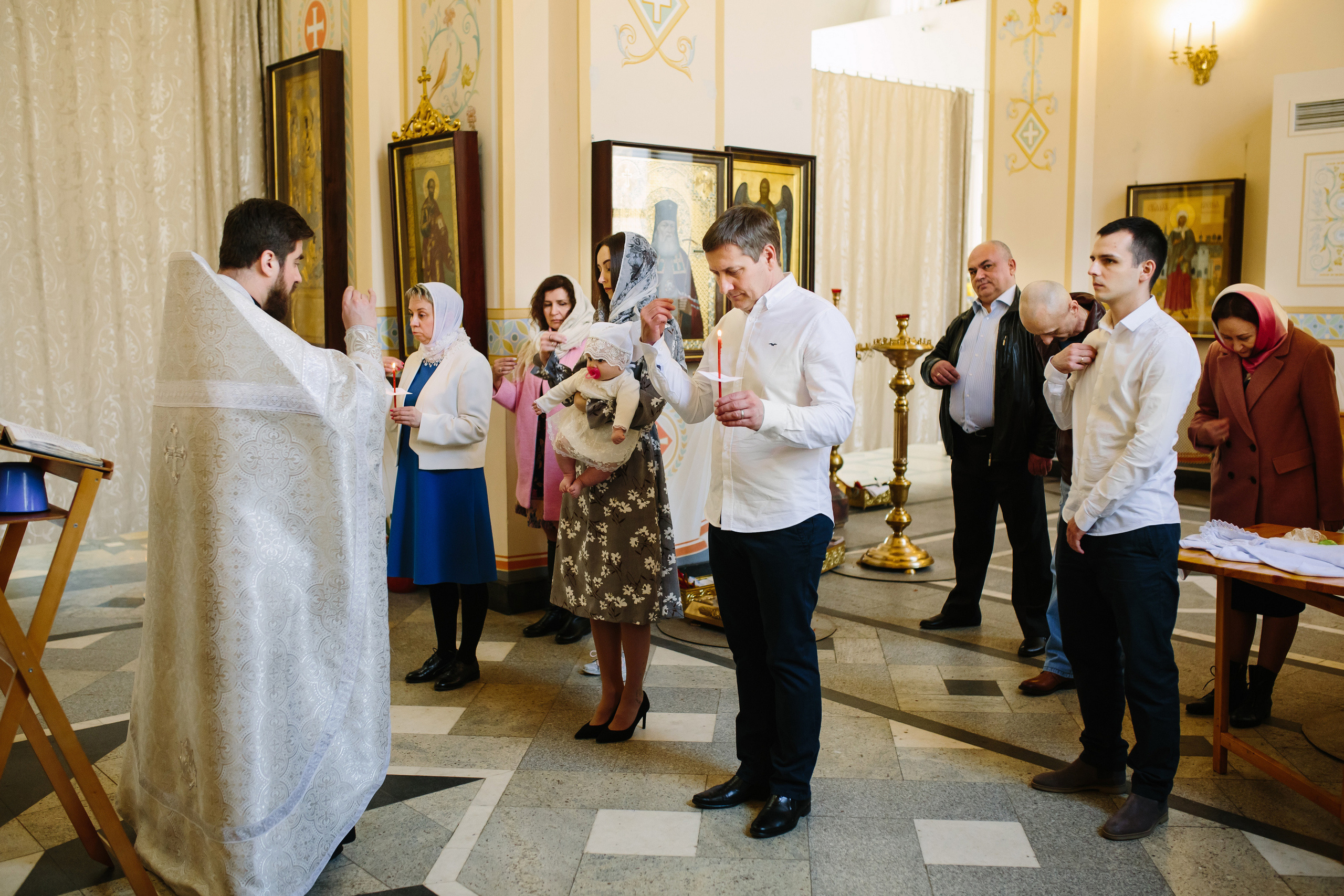 Крещение Алисы. Свадебный и семейный фотограф Екатерина Иванова