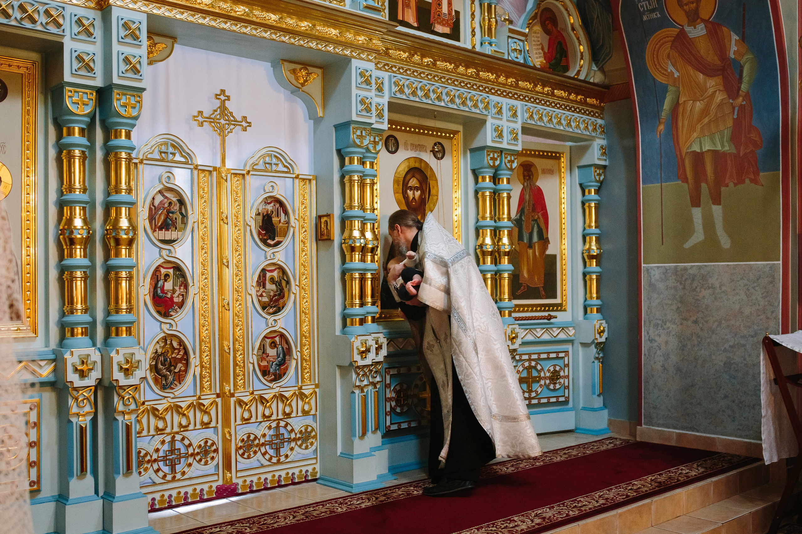 Крещение Стефании. Свадебный и семейный фотограф Екатерина Иванова