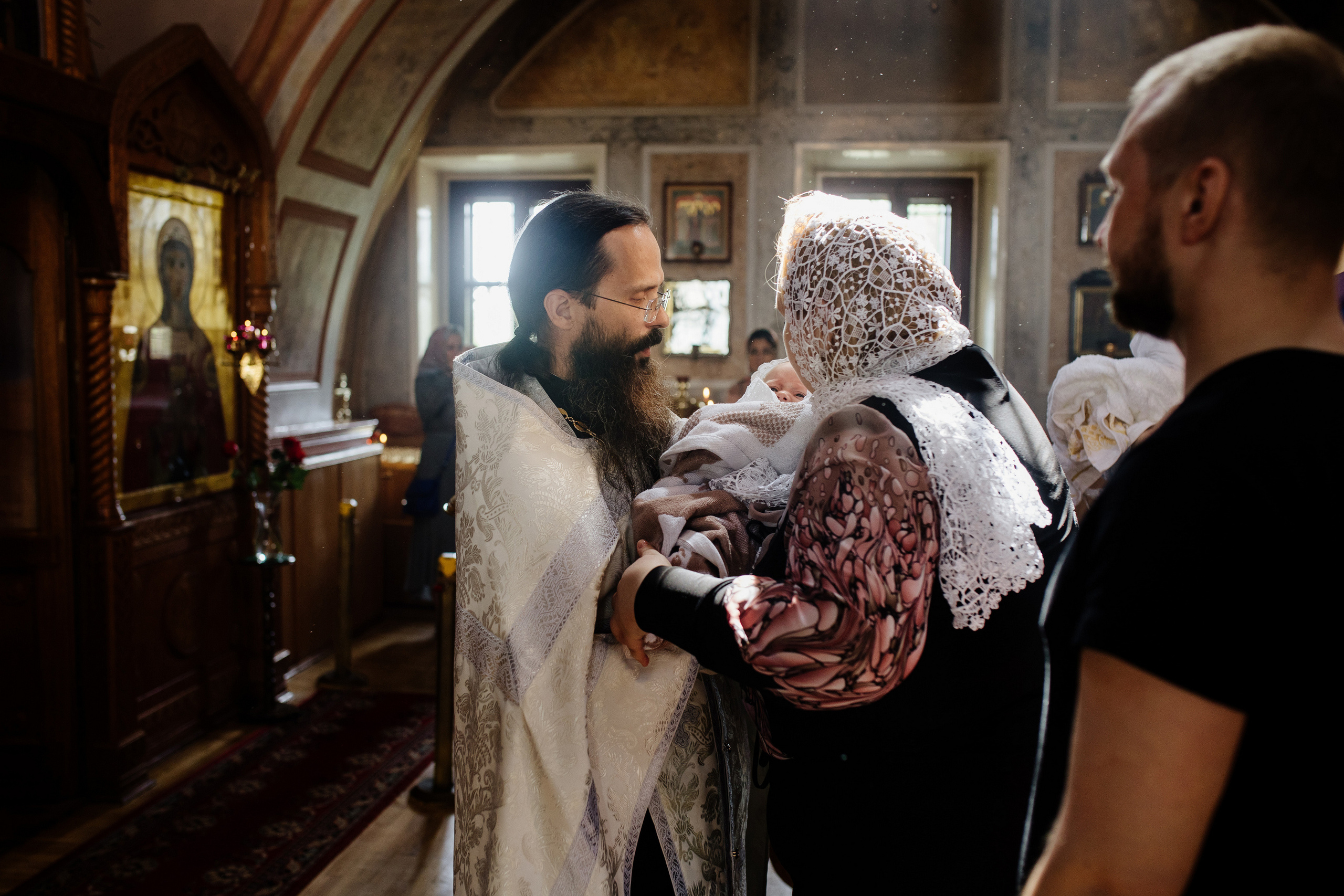 Крещение Варвары. Свадебный и семейный фотограф Екатерина Иванова
