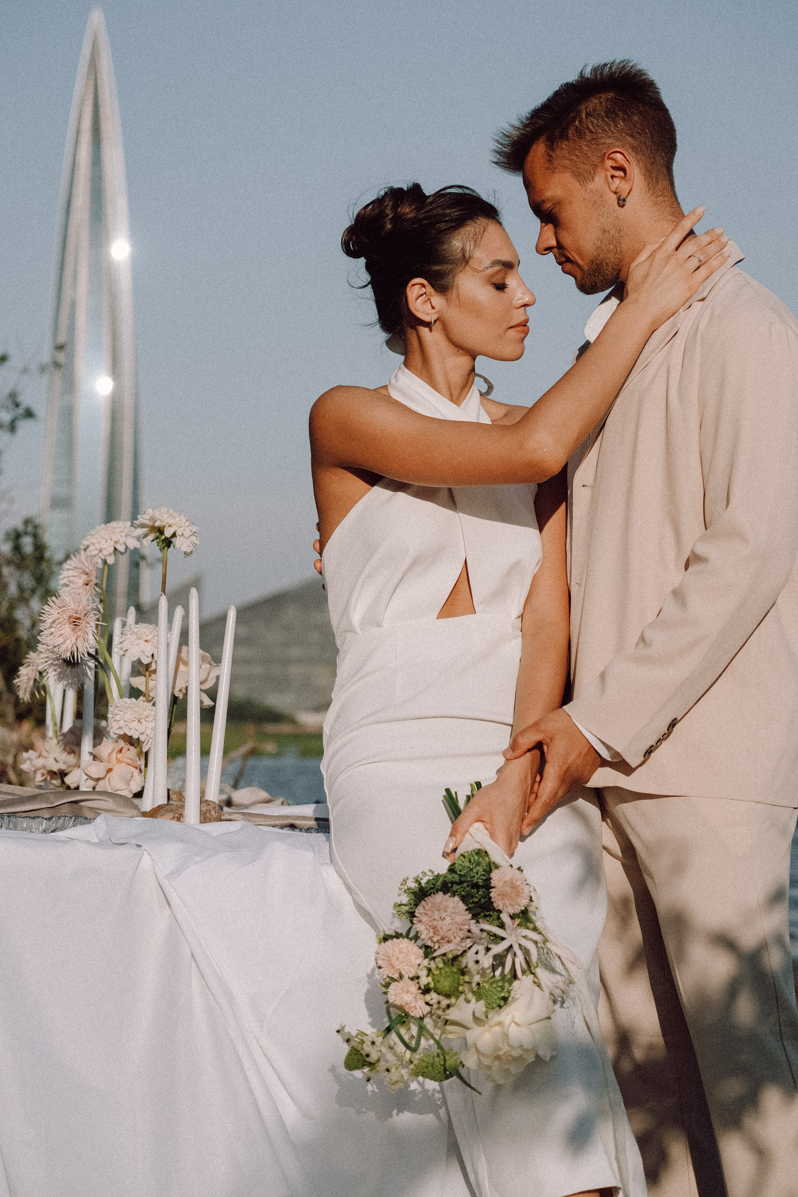 СВАДЕБНАЯ ФОТОСЕССИЯ ВЫЕЗДНОЙ ЦЕРЕМОНИИ (ФИНСКИЙ ЗАЛИВ). Профессиональный фотограф, Санкт-Петербург — Виктория Богомолова