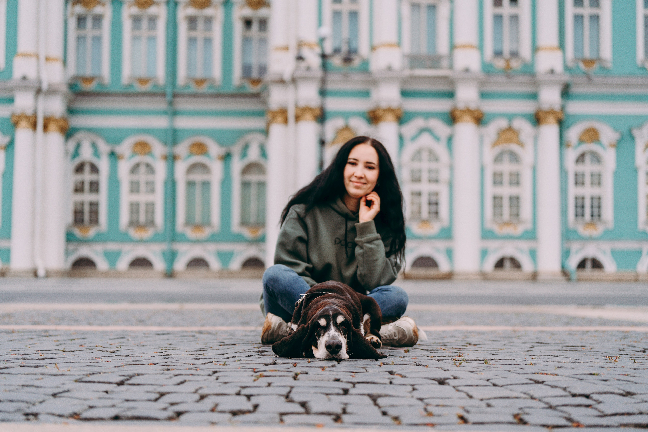 Елизавета и Епифан. Фотограф анималист в Спб недорого Олеся Майорова