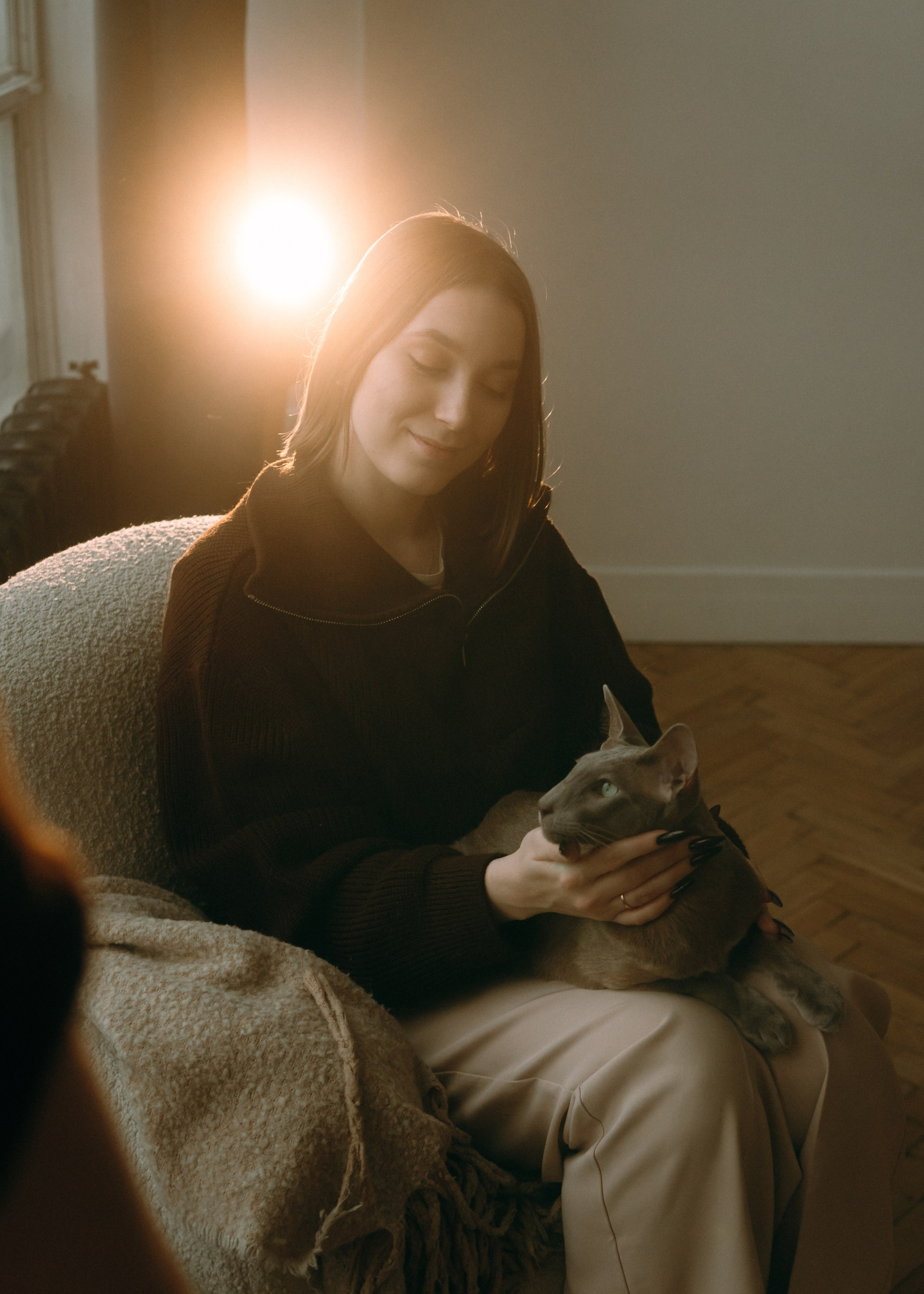 Амина, Булат и Орион. Фотограф-анималист Ксения Воробьева, Москва