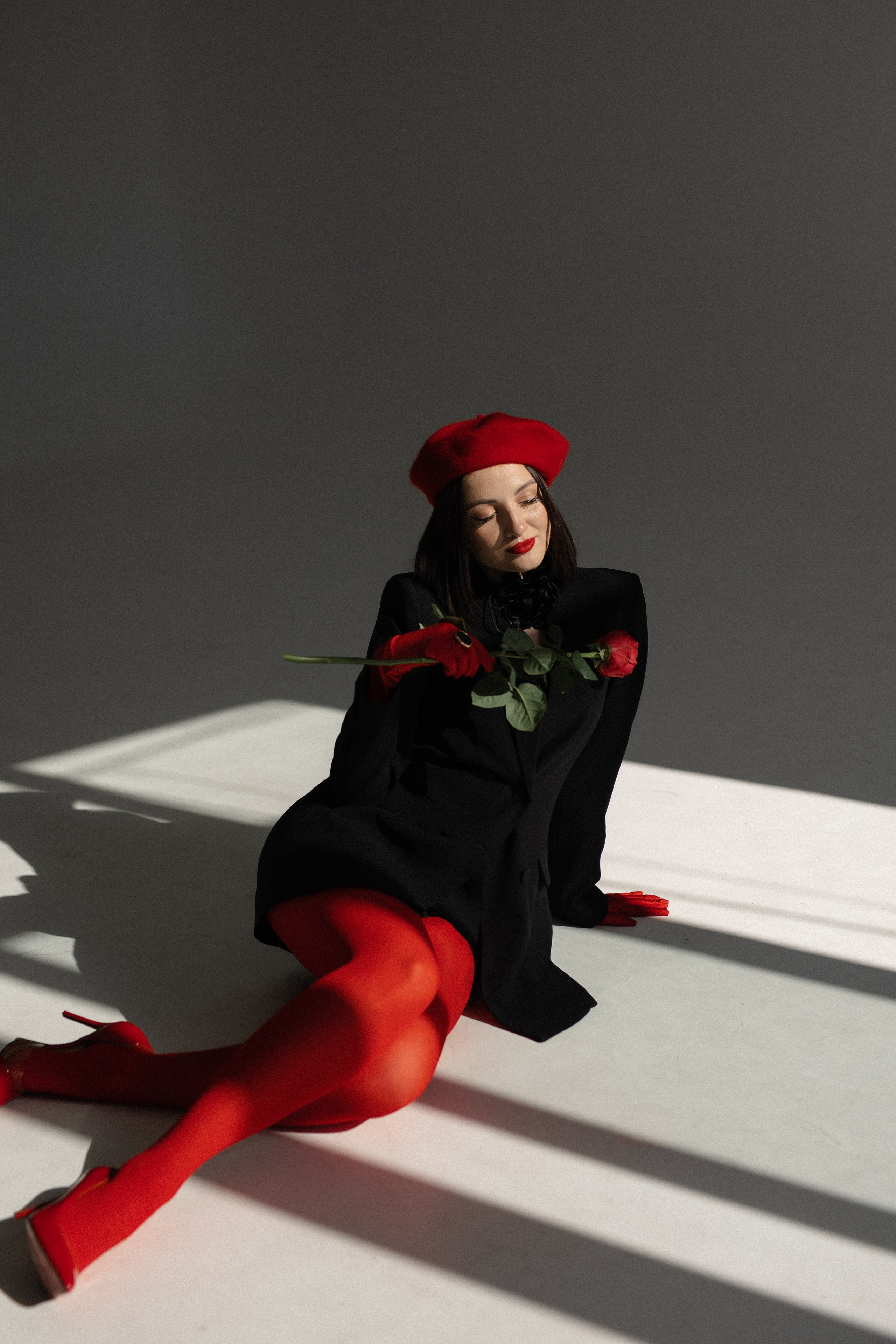 Lady in red. Фотограф Романова Анна