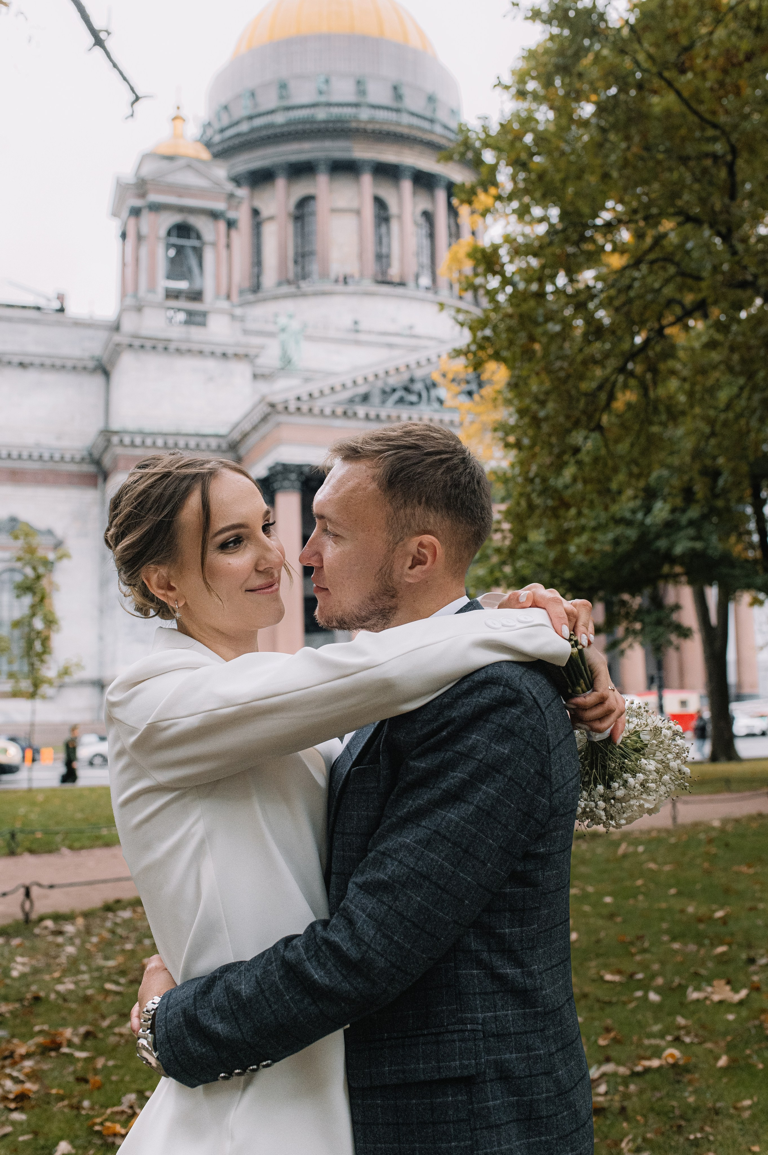 Свадебная прогулка Александра и Анастасии. Семейный и свадебный фотограф в Санкт-Петербурге Юлия Мельникова
