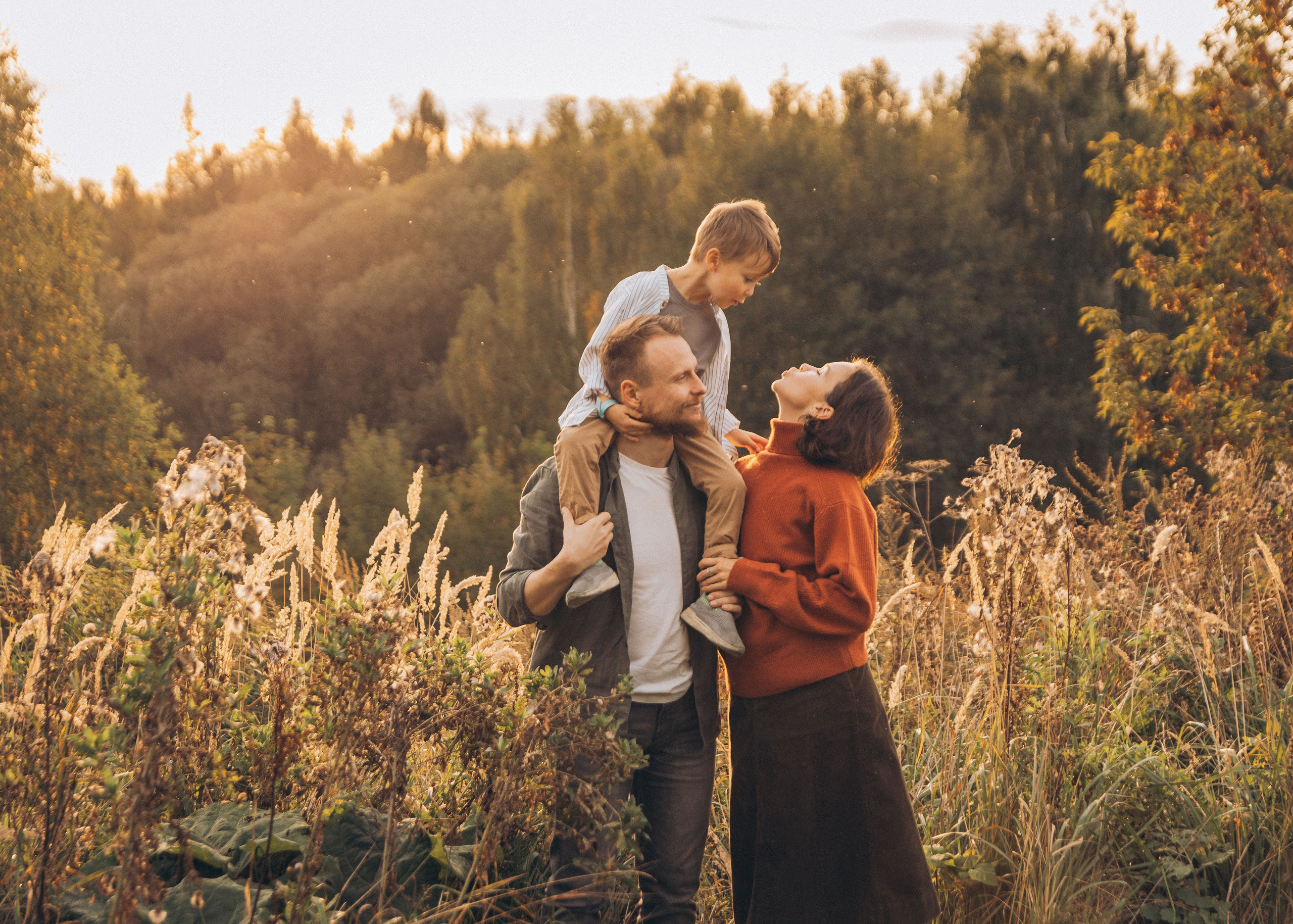 Лена, Дима и Гордей. Семейный фотограф В Москве Александра Дейкун