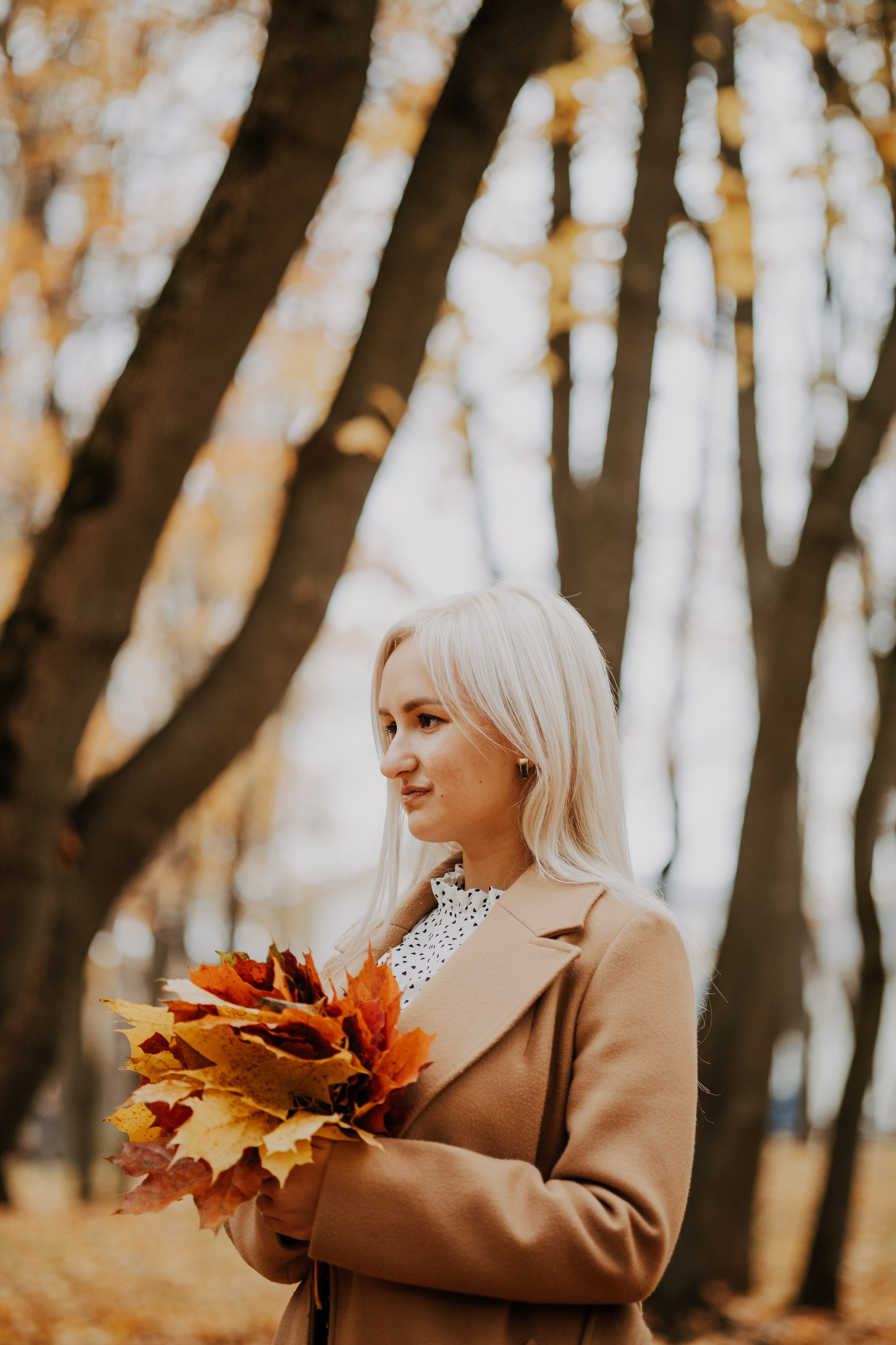 Осенняя прогулка с Марией. Выпускные альбомы в Серпухове