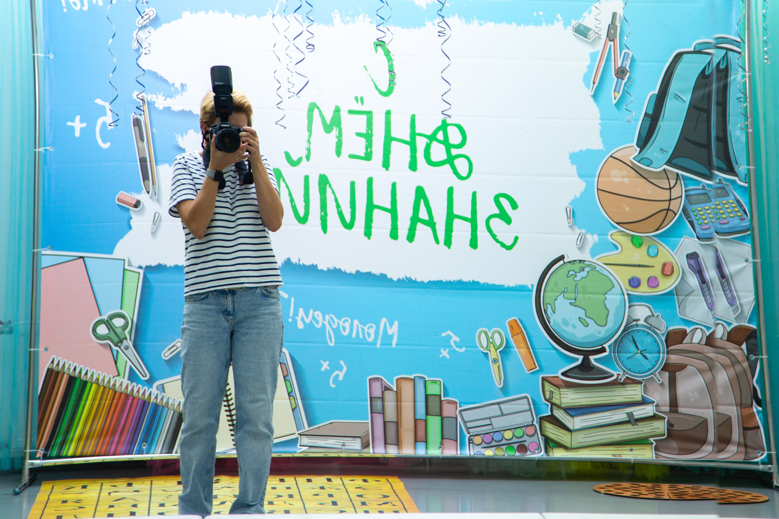 Репортажная съемка праздника знаний в школе. Семейный и школьный фотограф в Москве Анна Ткач