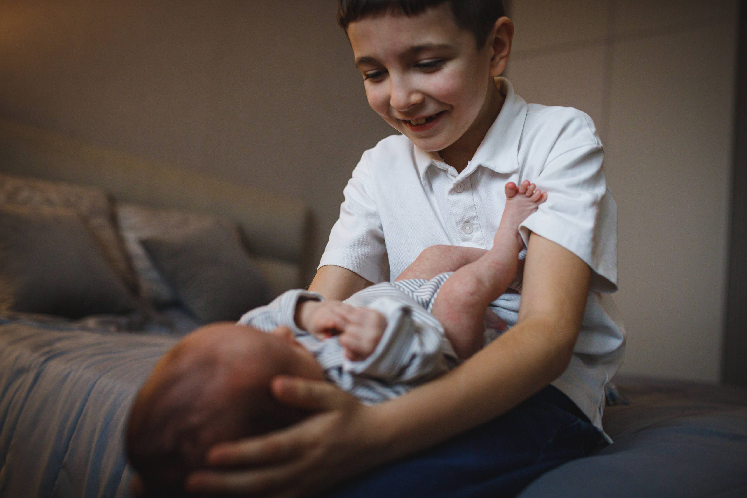 Младший брат. Семейный и школьный фотограф в Москве Анна Ткач