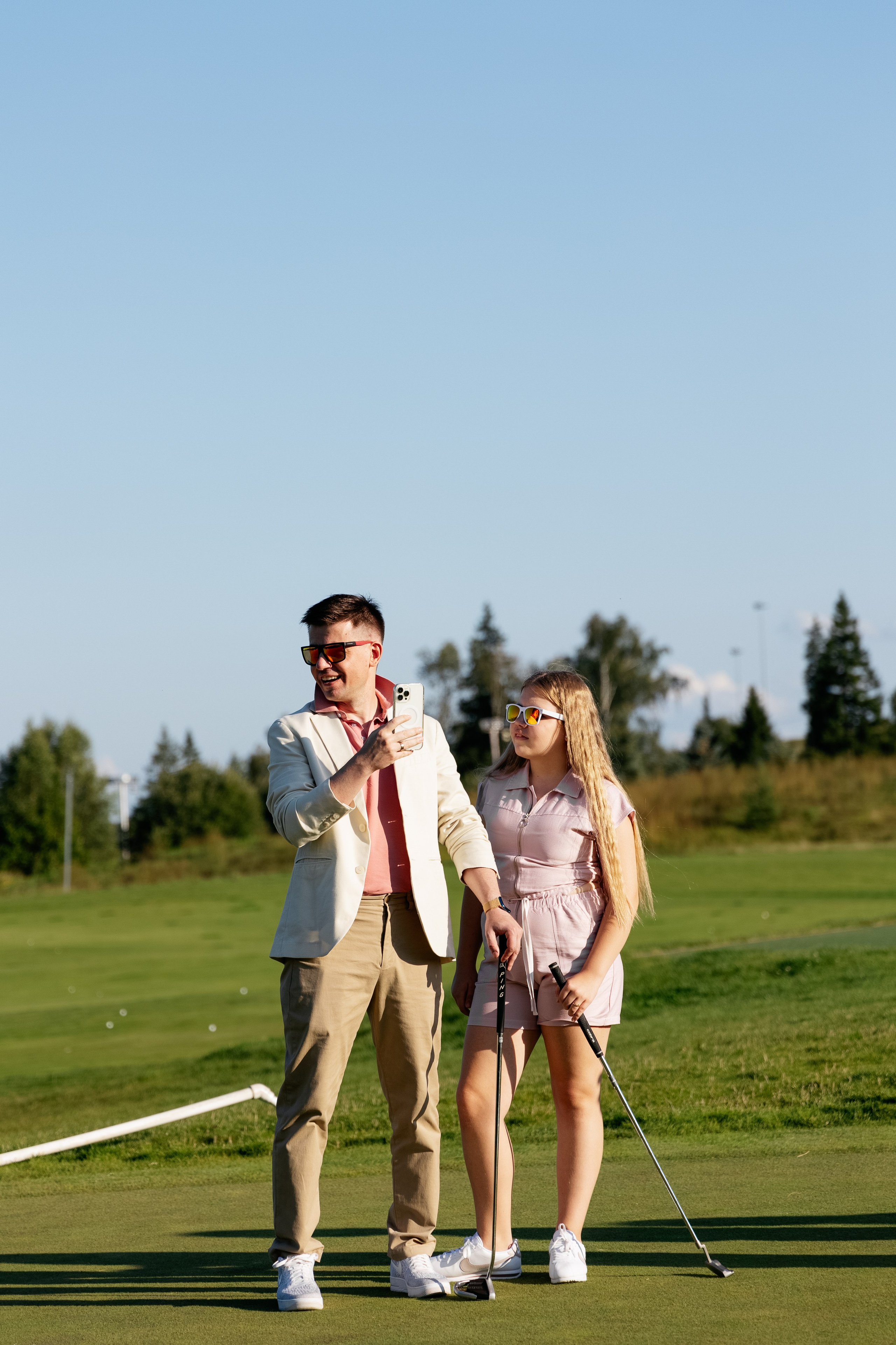 Целеево. Игра в гольф. Фотограф в Москве Анастасия Курлович