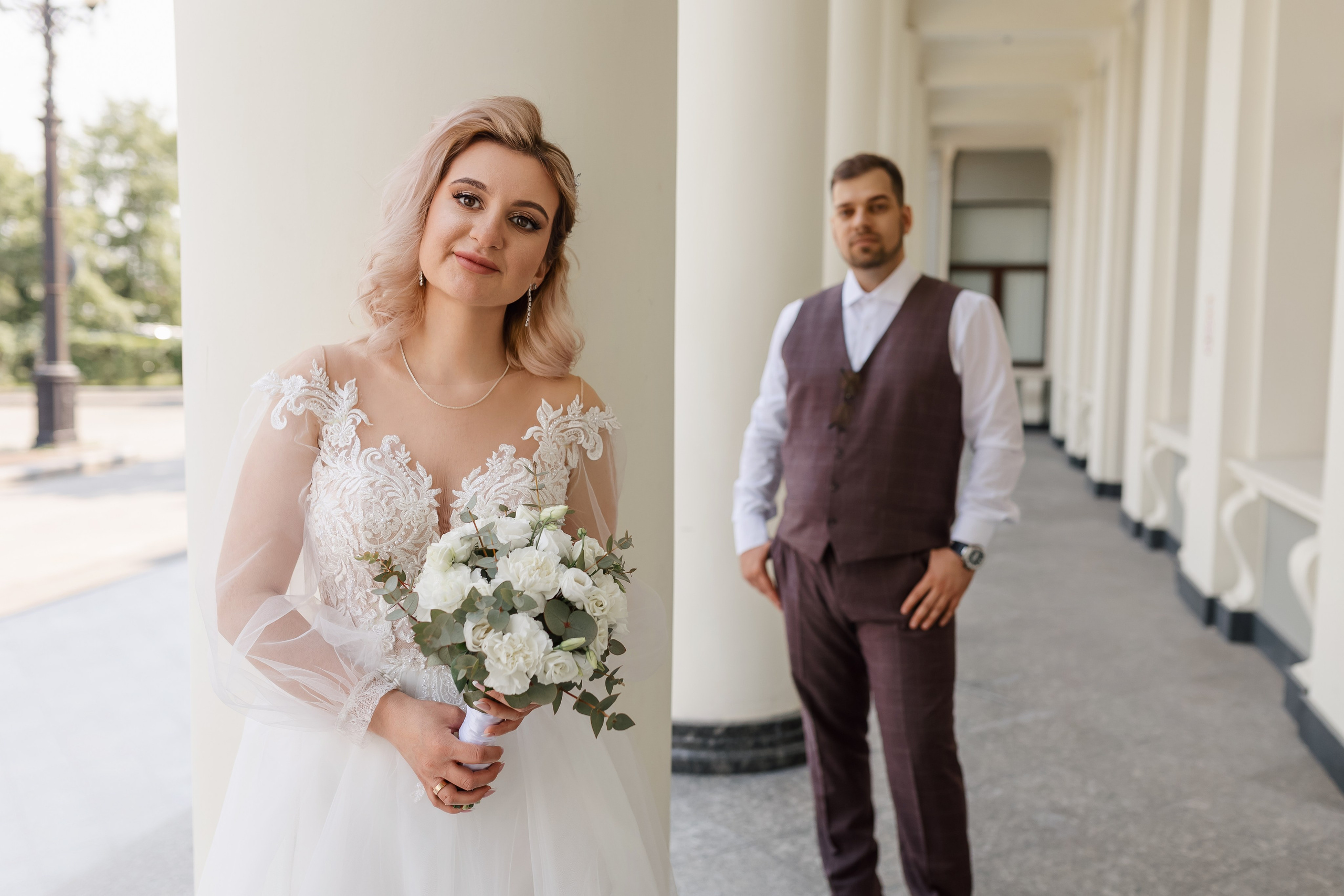 Максим и Юля. Дом офицеров. Свадебный фотограф в Хабаровске