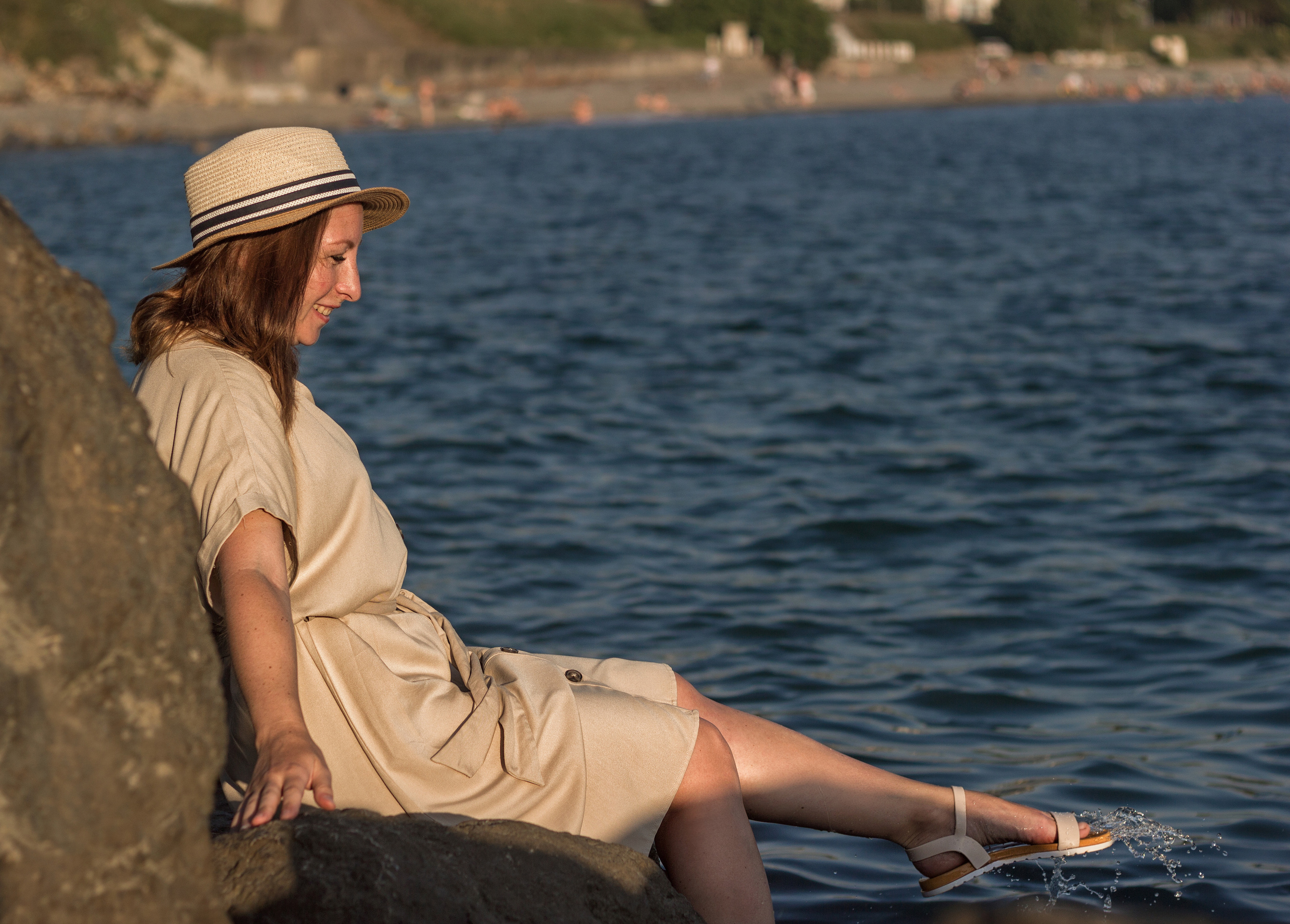 Фотопрогулка на пляже. Женский, детский и семейный фотограф в Сочи Олеся Помогалова