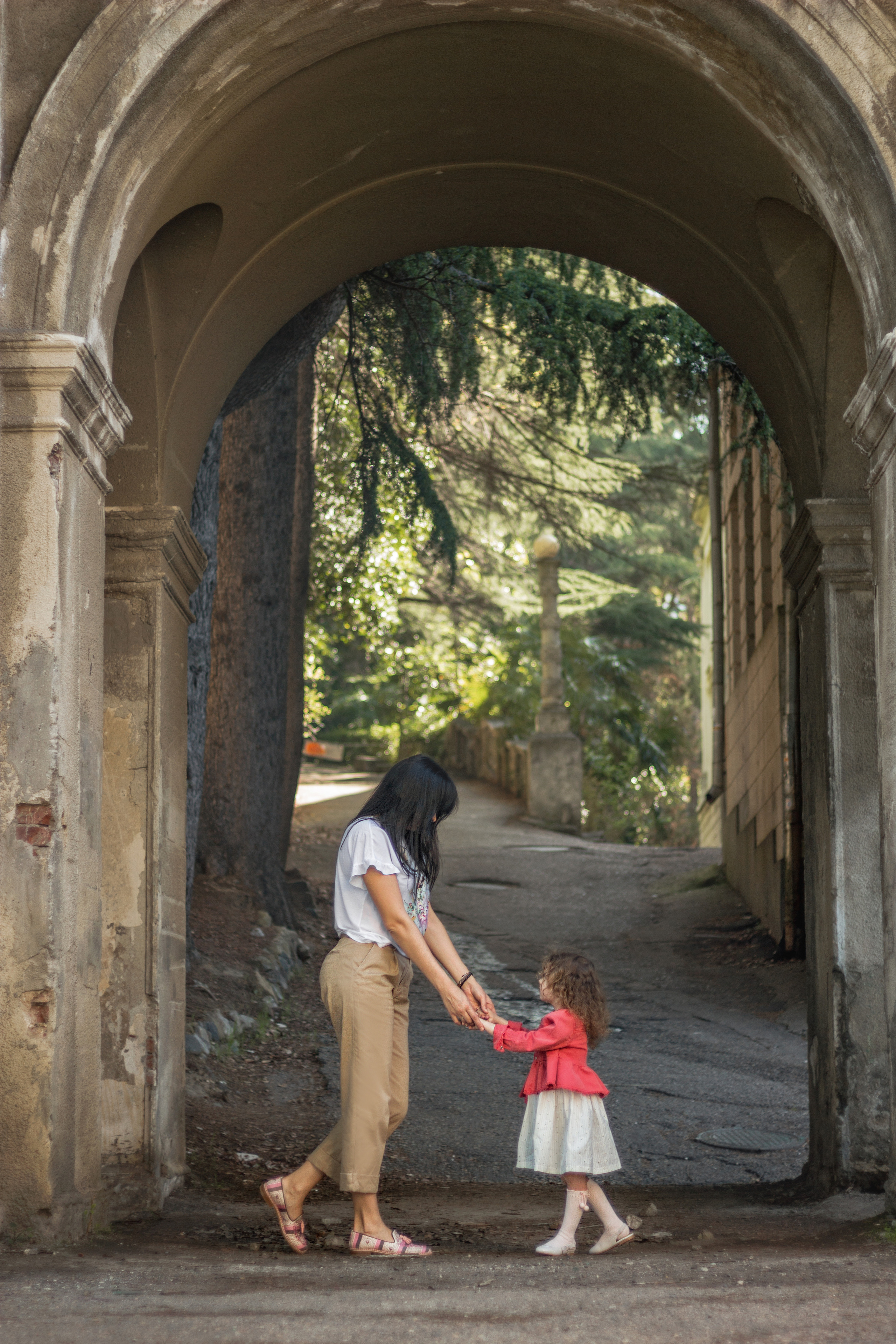 Фотопрогулка в санатории Орджоникидзе. Женский, детский и семейный фотограф в Сочи Олеся Помогалова