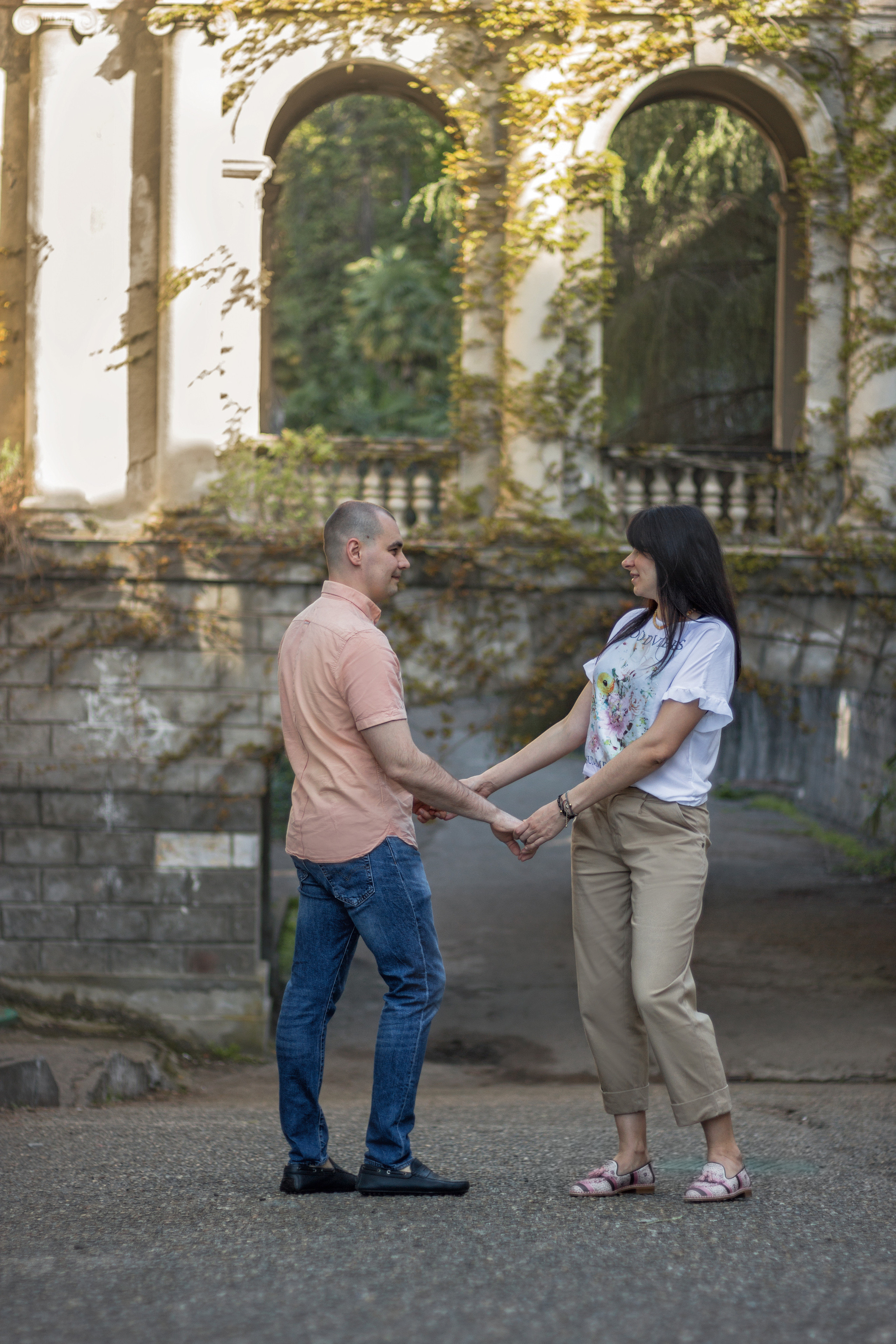 Фотопрогулка в санатории Орджоникидзе. Женский, детский и семейный фотограф в Сочи Олеся Помогалова