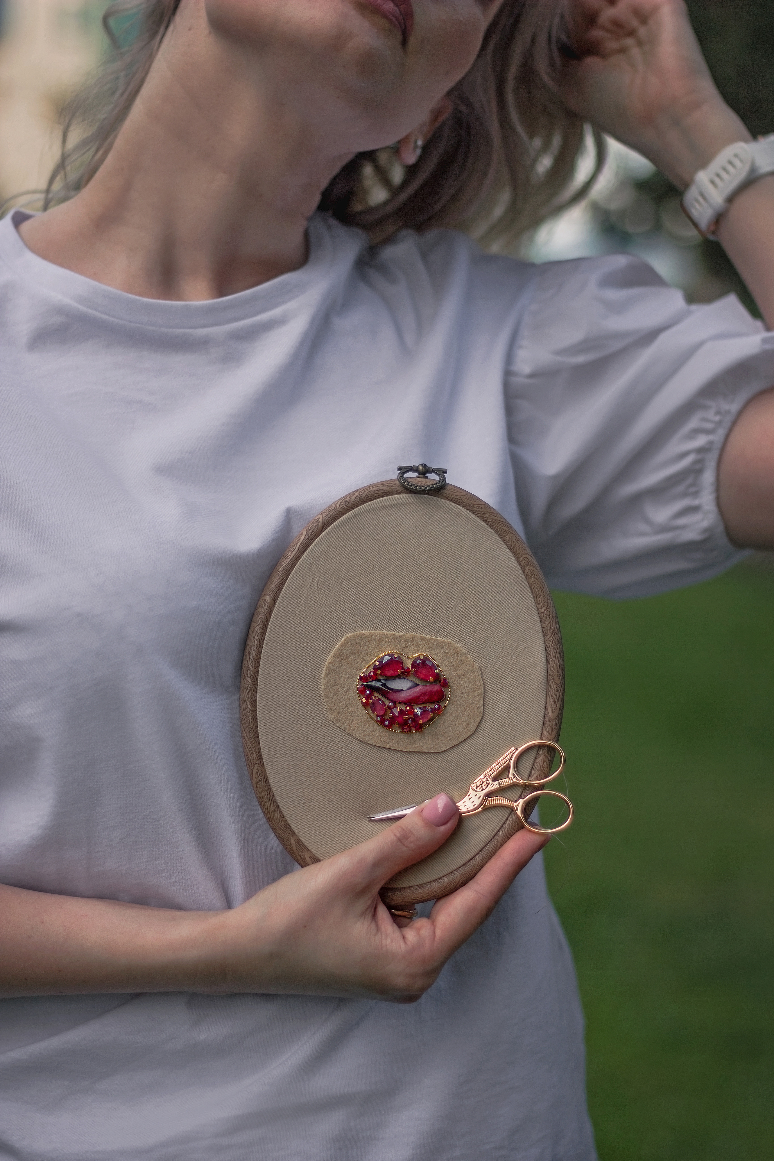 Контент съёмка для мастера по созданию брошей Анастасии. Женский, детский и семейный фотограф в Сочи Олеся Помогалова