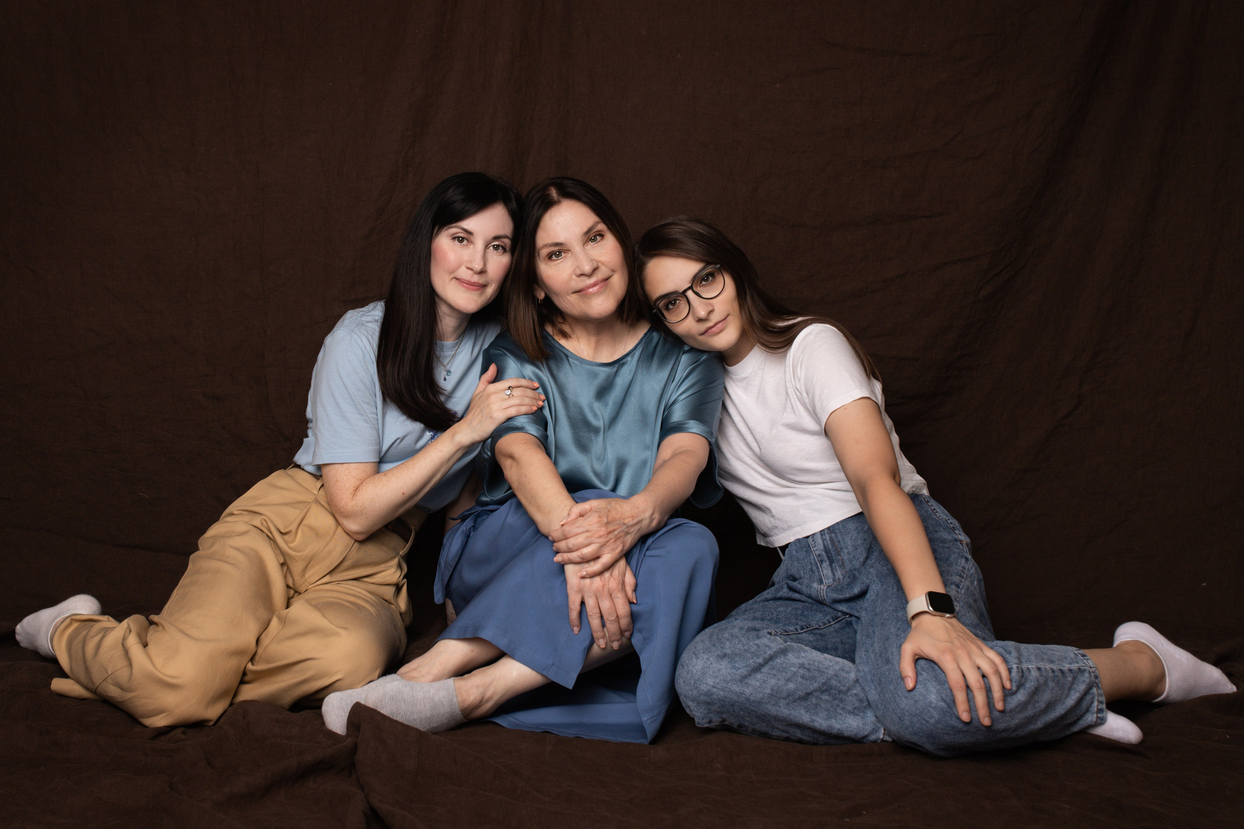 Четыре поколения. Съемка большой семьи. Фотограф Санкт-Петербург Елена Мухина