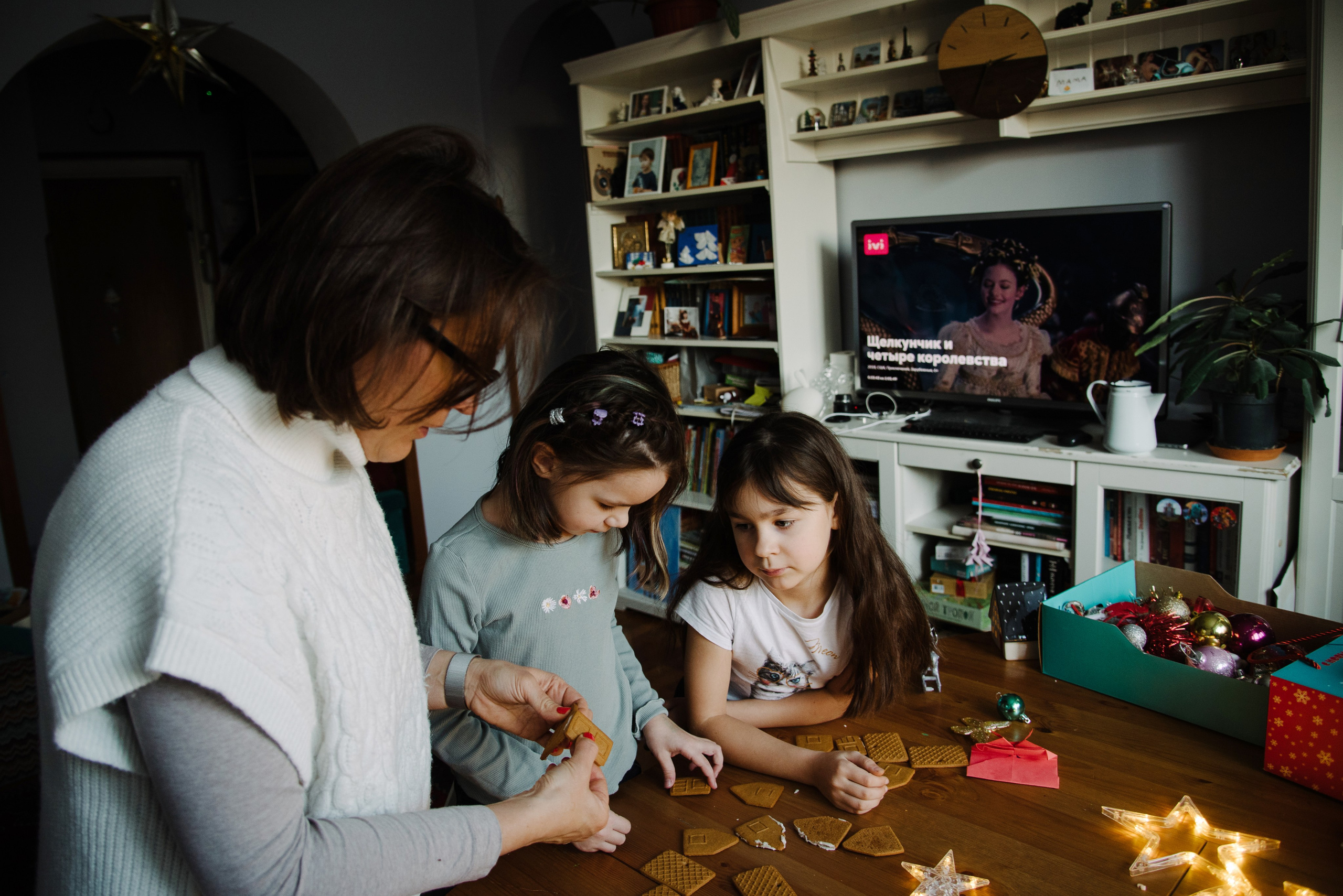 Дина. Предновогоднее. Фотограф Алиса Калинина