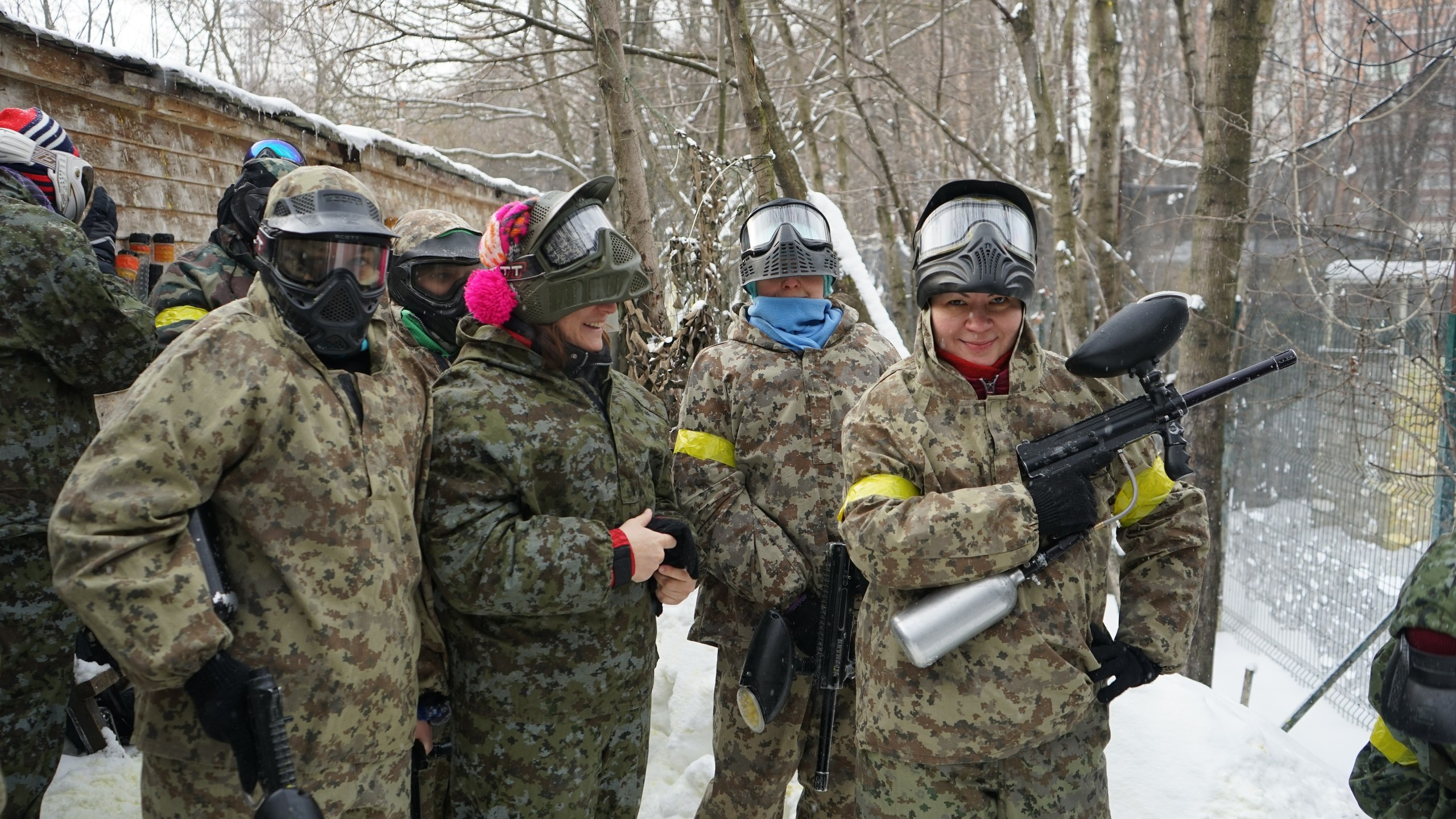Пейнтбол + шашлыки | 21.02.2021. Галерея Фантим