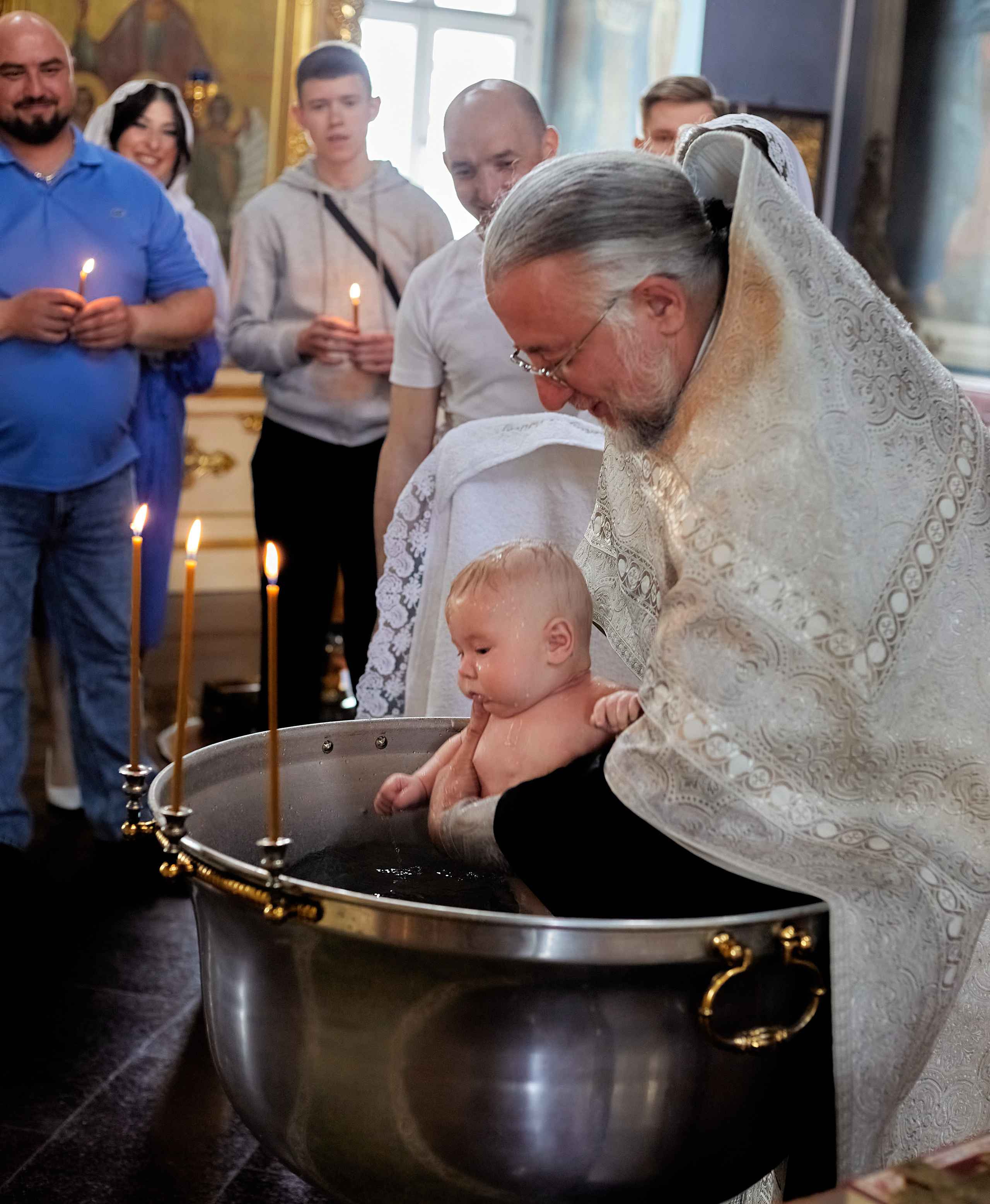 Крещение Ярослава. Семейный и детский фотограф в Ярославле Юлия Галашина
