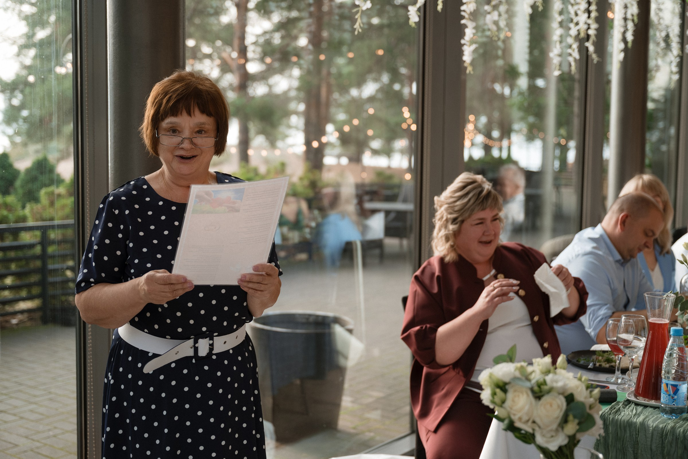 Свадебный ужин в ресторане Атлантис на Финском заливе