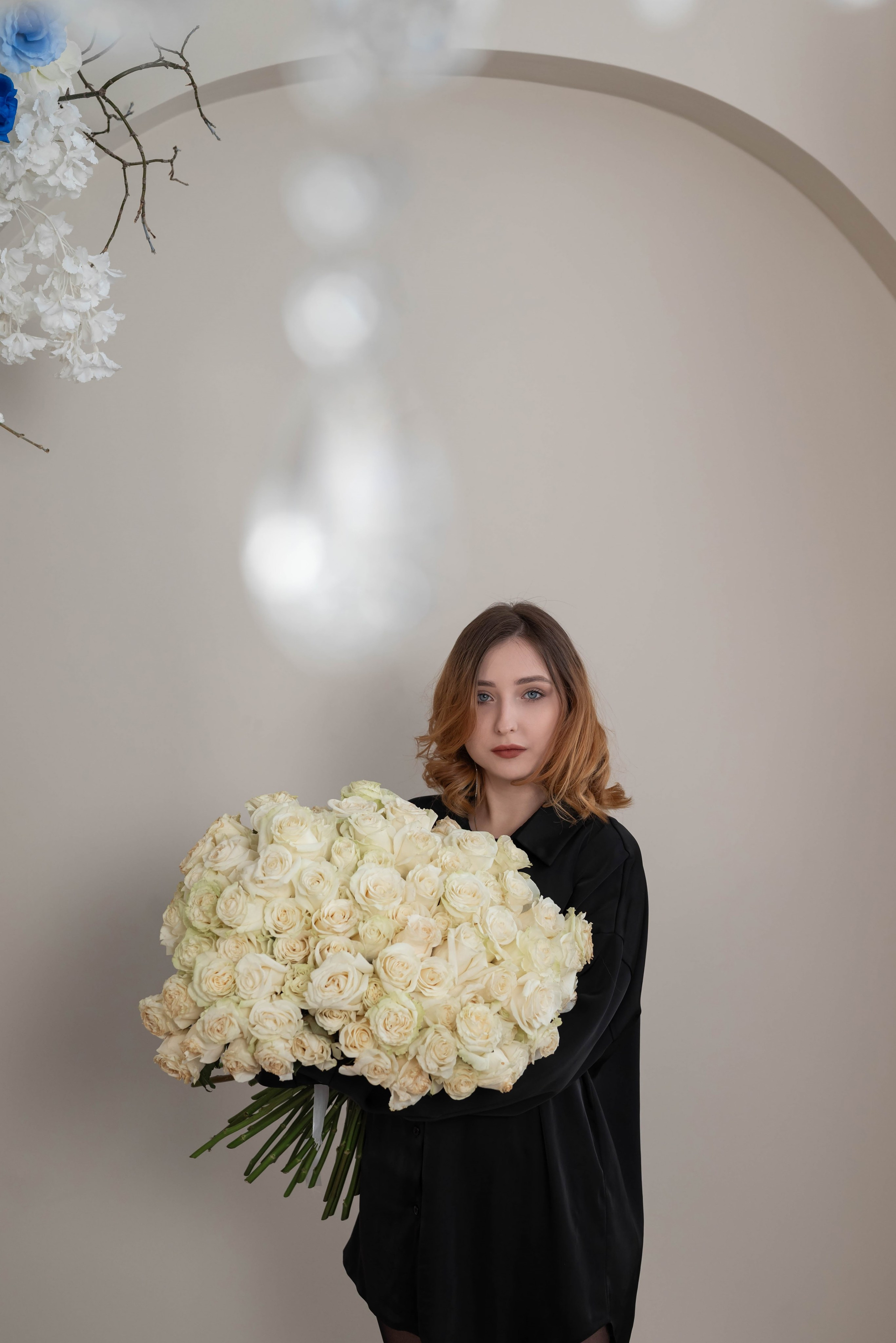 Фотопроект 101 белая роза 2026 год. Фотограф в городе Салават