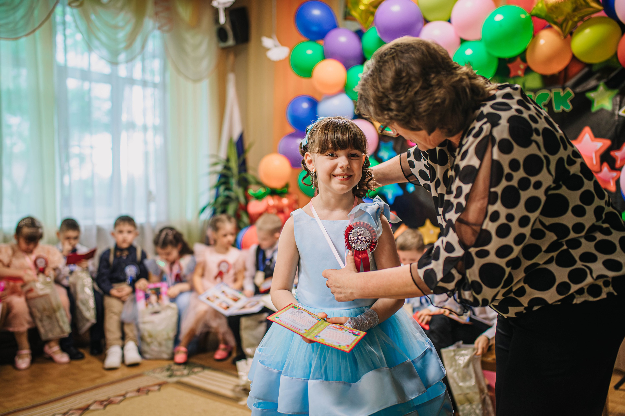 Выпускной в детском садике Светлячок г. Пустошка. Фотограф Дарья Маташкова