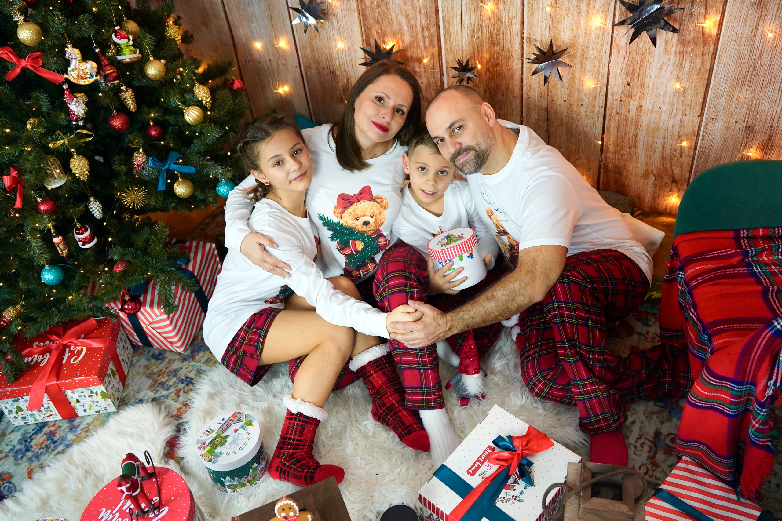 Новогодний фотопроект #1. Семейный и детский фотограф Александра Гвоздикова