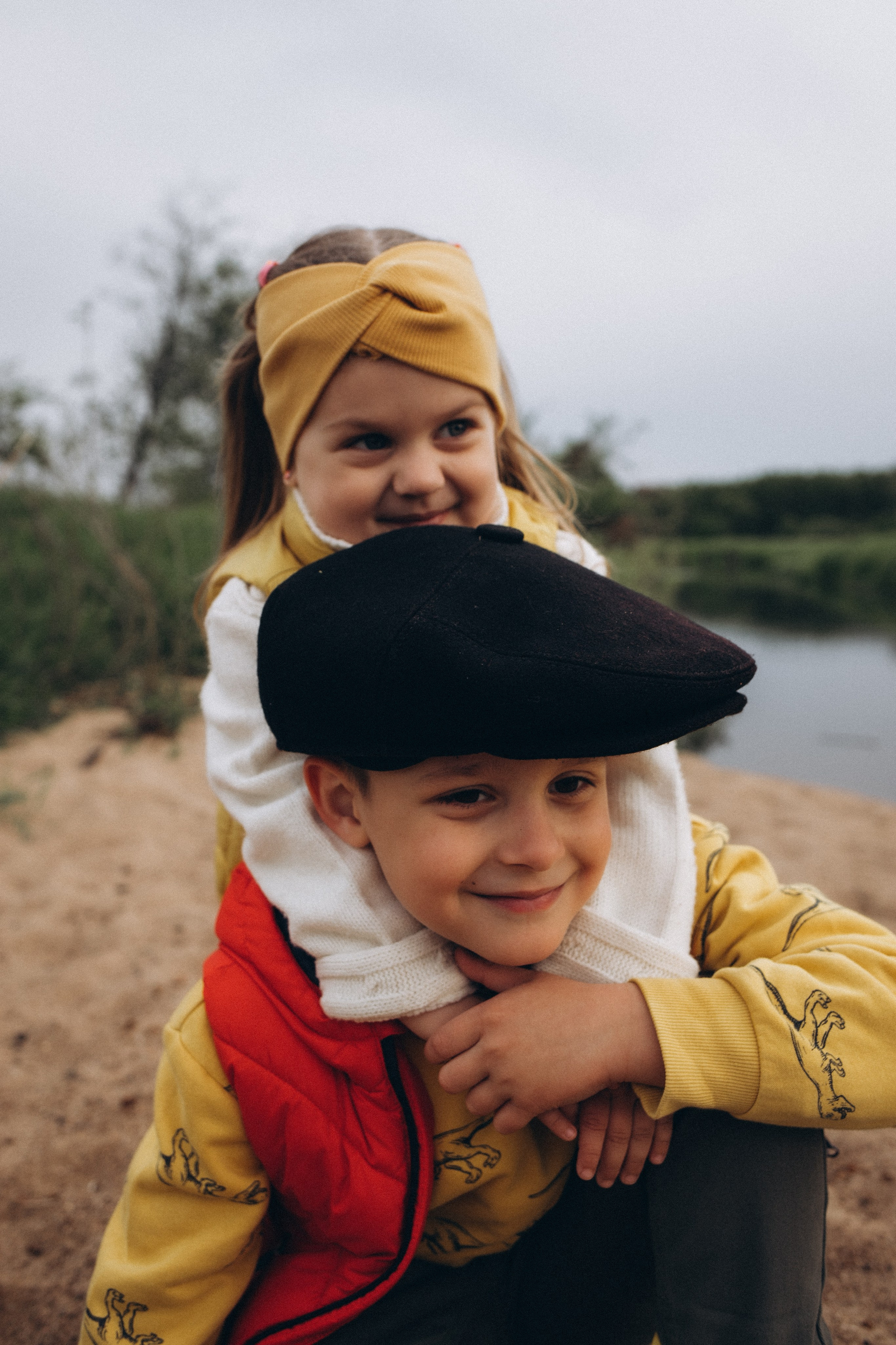 Вася, Юля, Сева и Полинка. Семейный и свадебный фотограф Анна Кожокарь