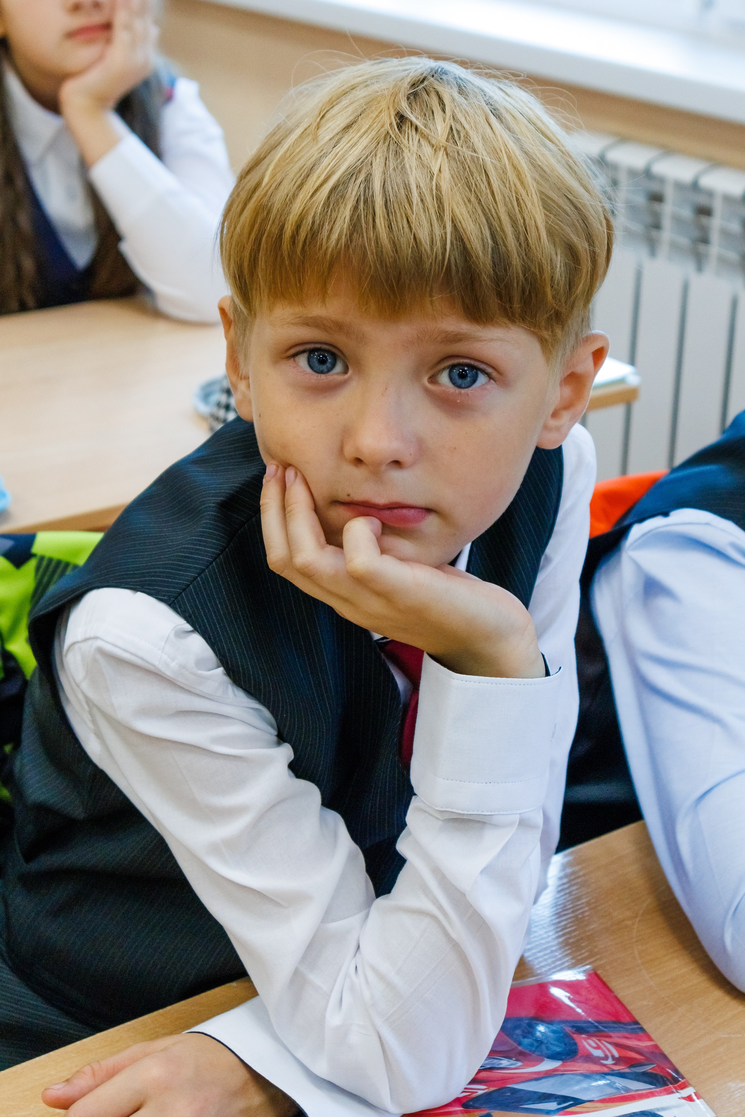 Первый урок школа 206. Фотограф в Новосибирске Евгений Маслов