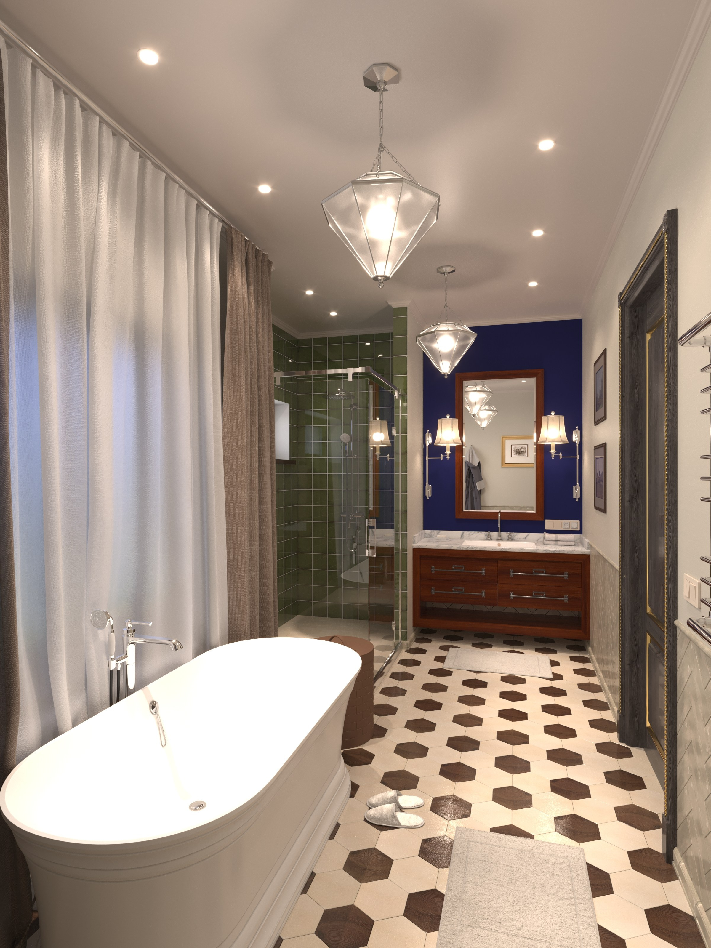 Бутик-отель/ Рублево-Успенское шоссе, МО. Визуализация и анимация в Москве — Андрей Епифанов